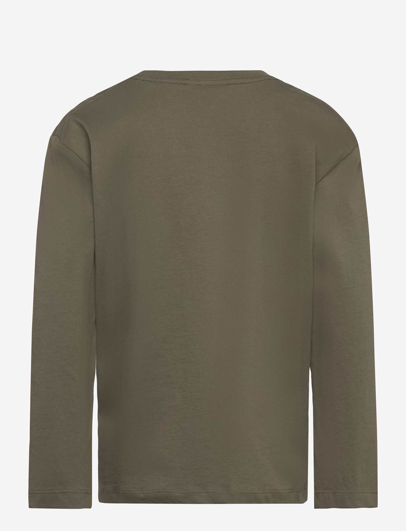 Enkel Studio - Basic o-neck tee L/S - langärmelig - army - 1