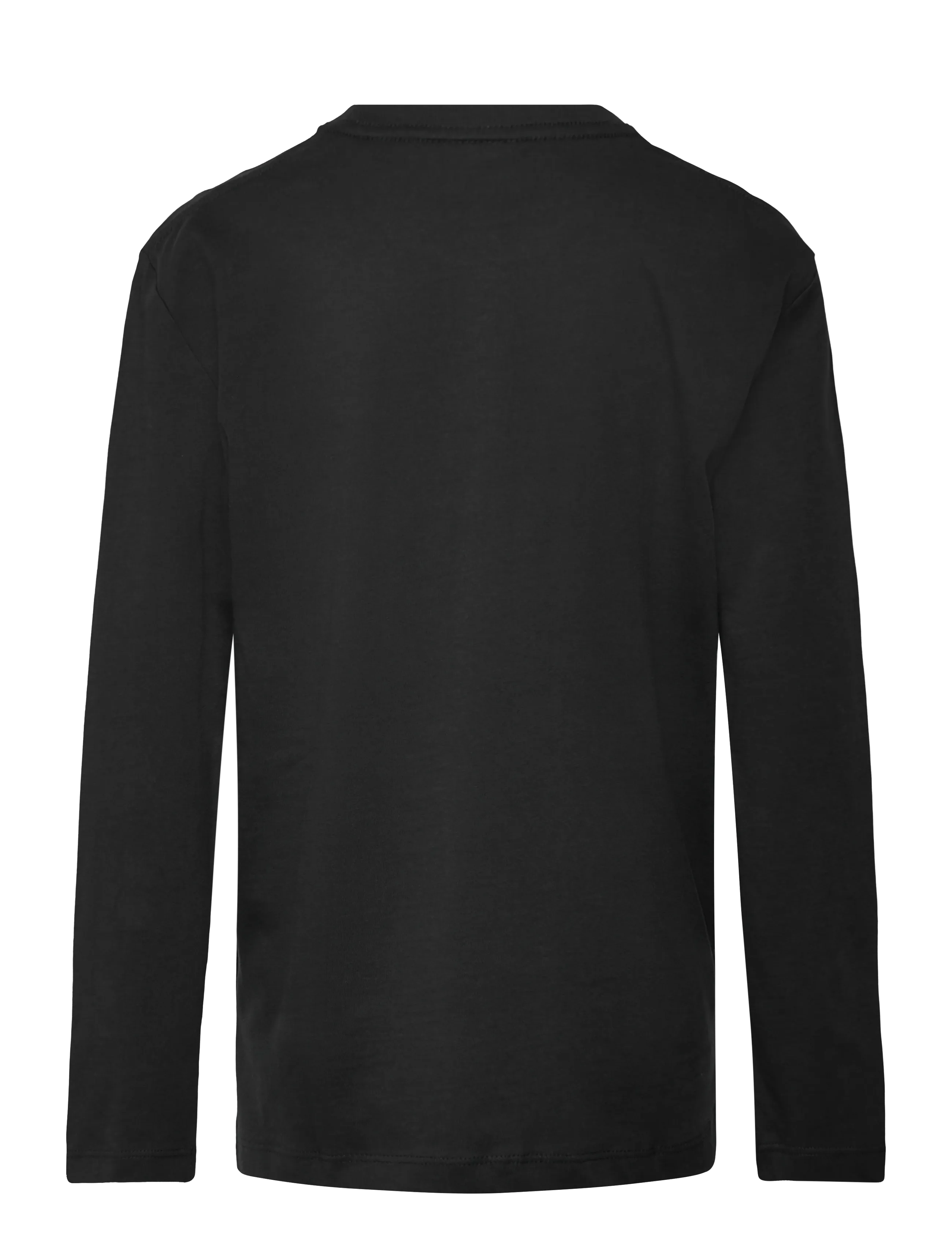 Enkel Studio - Basic o-neck tee L/S - laveste priser - black - 1