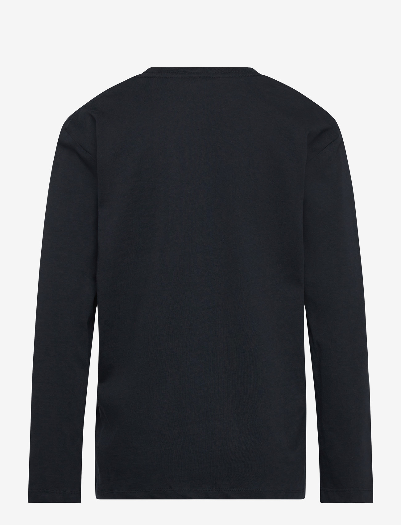 Enkel Studio - Basic o-neck tee L/S - long-sleeved t-shirts - navy - 1