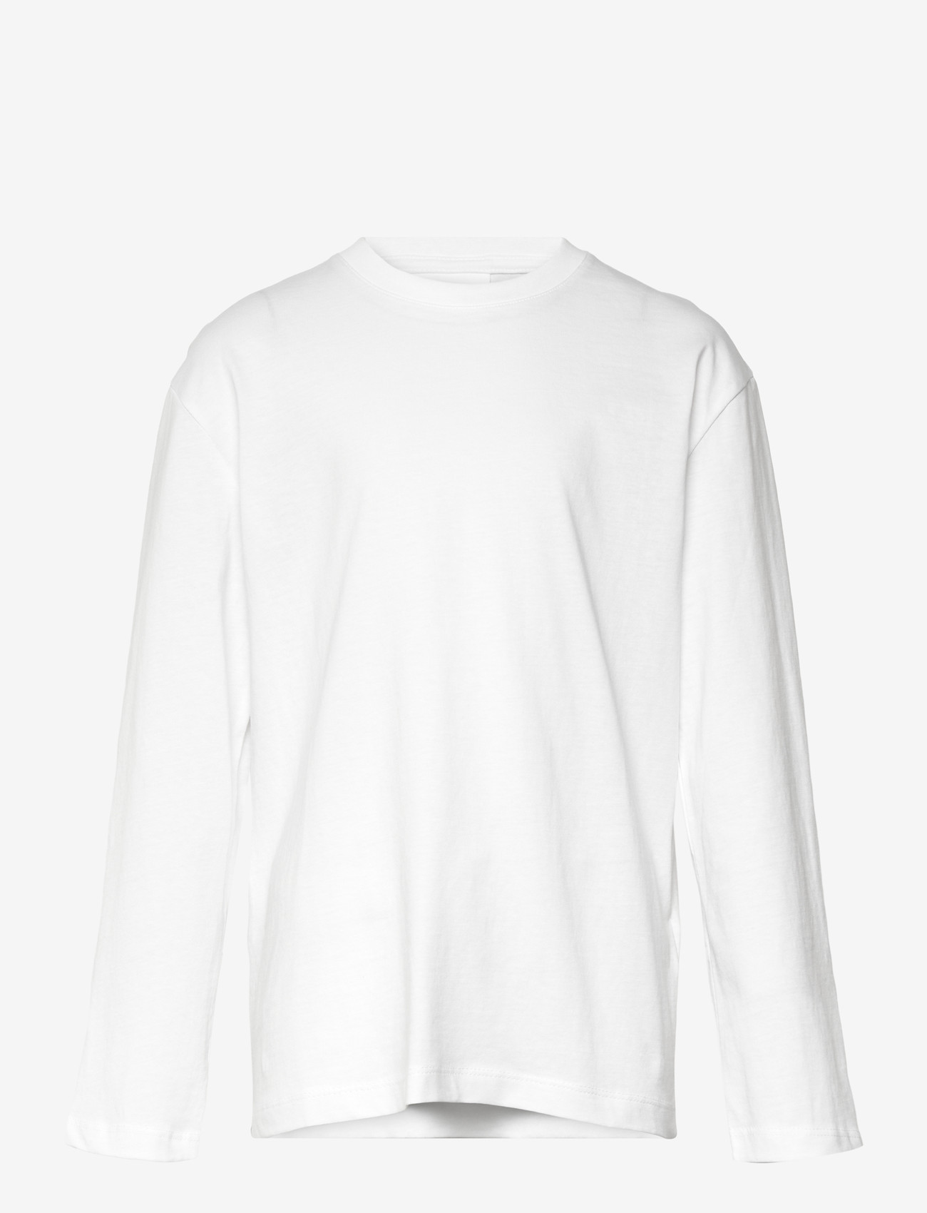 Enkel Studio - Basic o-neck tee L/S - pikkade varrukatega t-särgid - white - 1