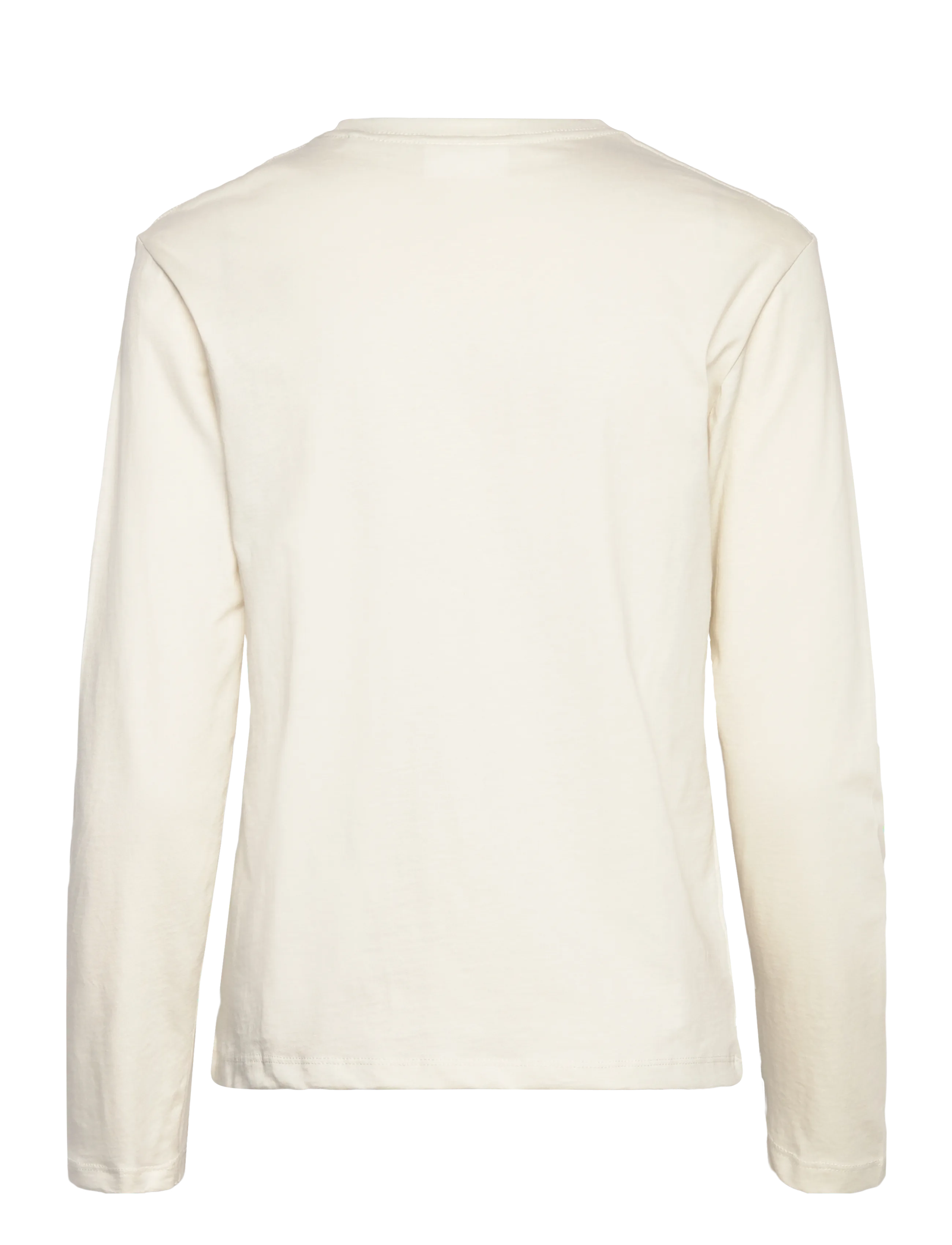 Enkel Studio - Basic o-neck tee L/S - die niedrigsten preise - bone white - 1