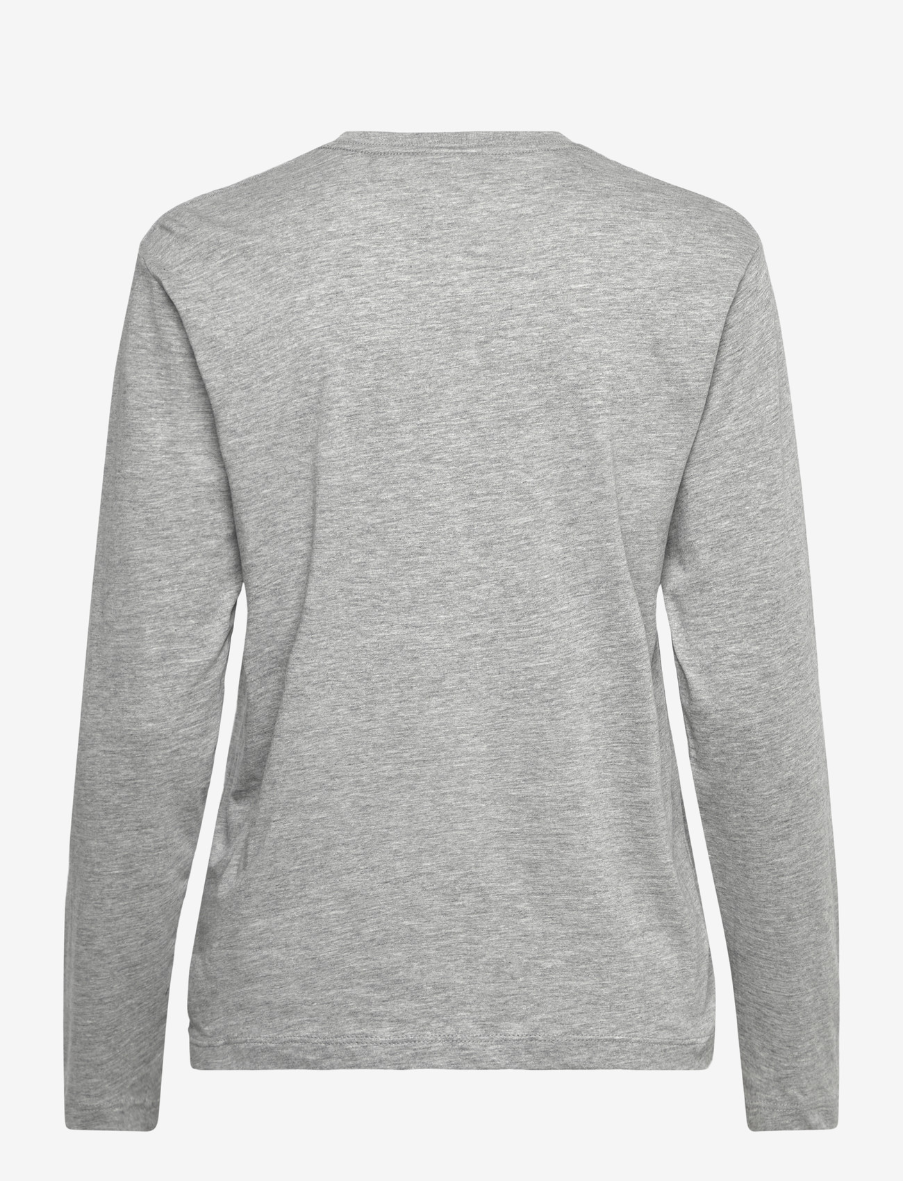 Enkel Studio - Basic o-neck tee L/S - madalaimad hinnad - grey mel - 2