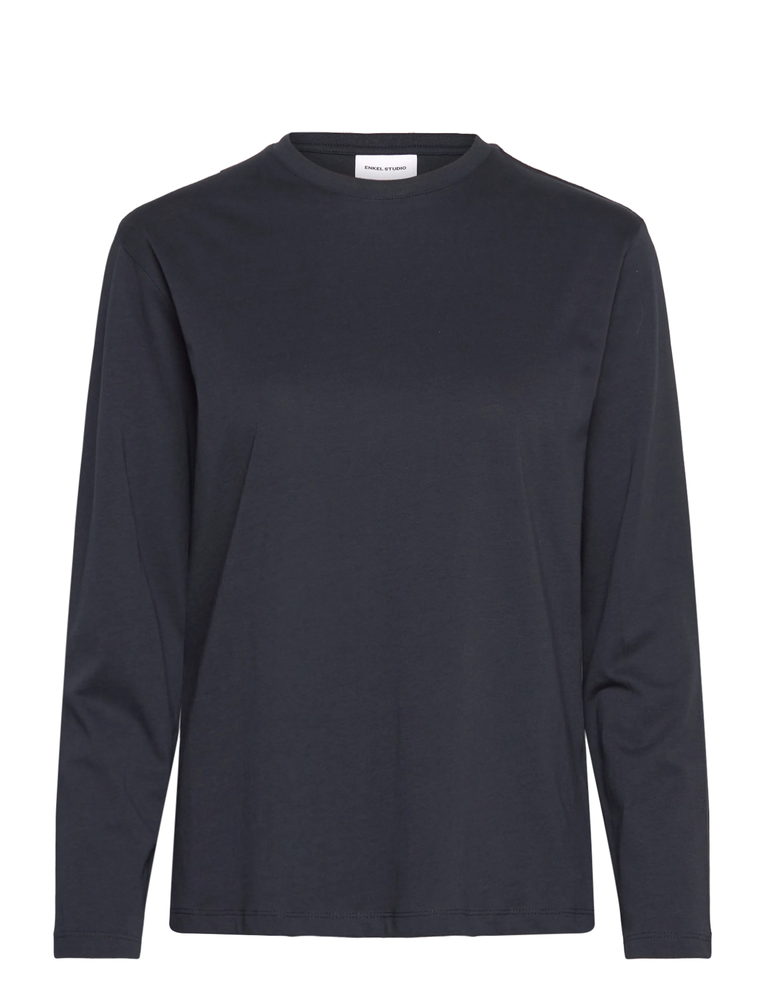 Enkel Studio Basic o-neck tee L/S - Transitional Layering - NAVY / navy