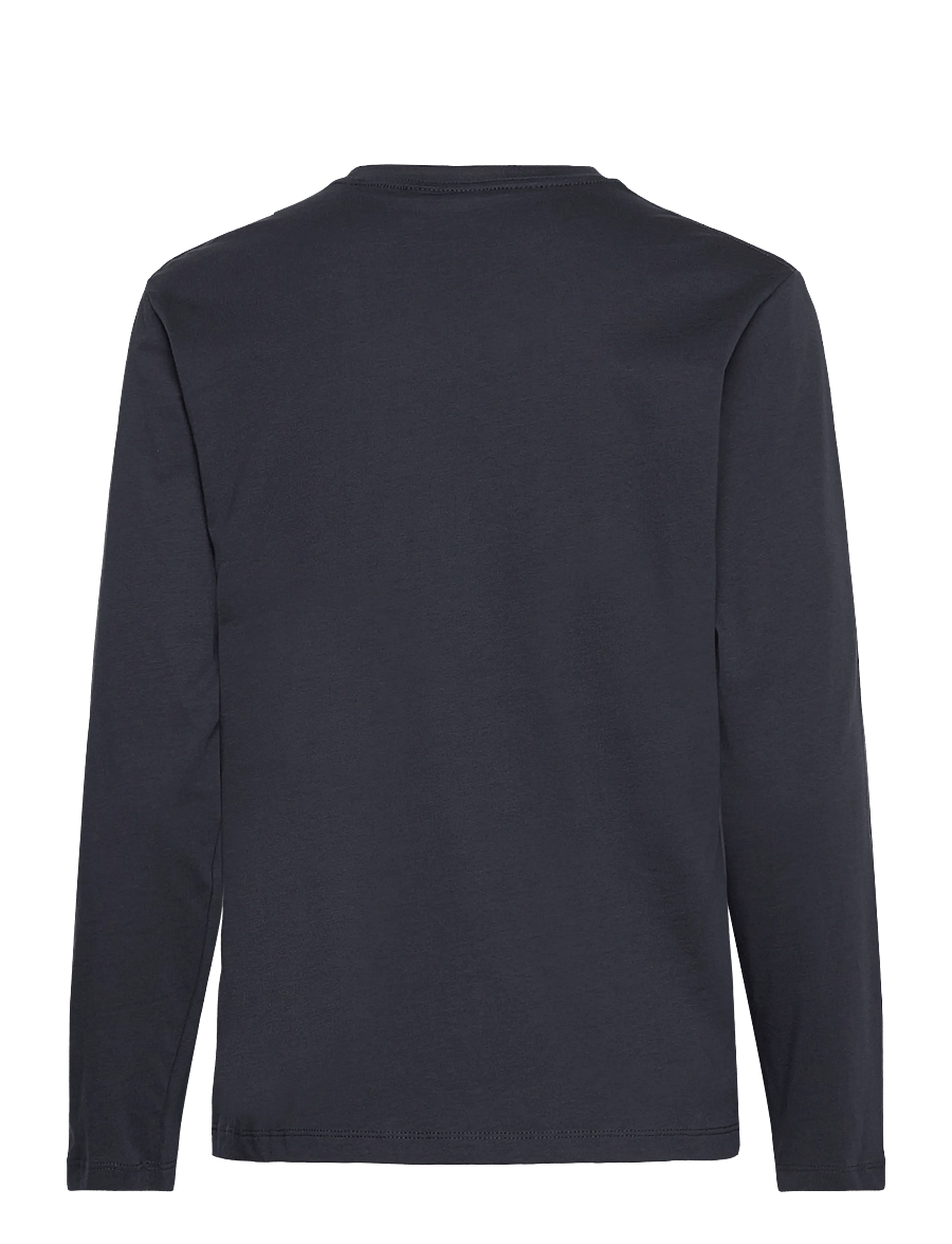 Enkel Studio - Basic o-neck tee L/S - pikkade varrukatega alussärgid - navy - 2