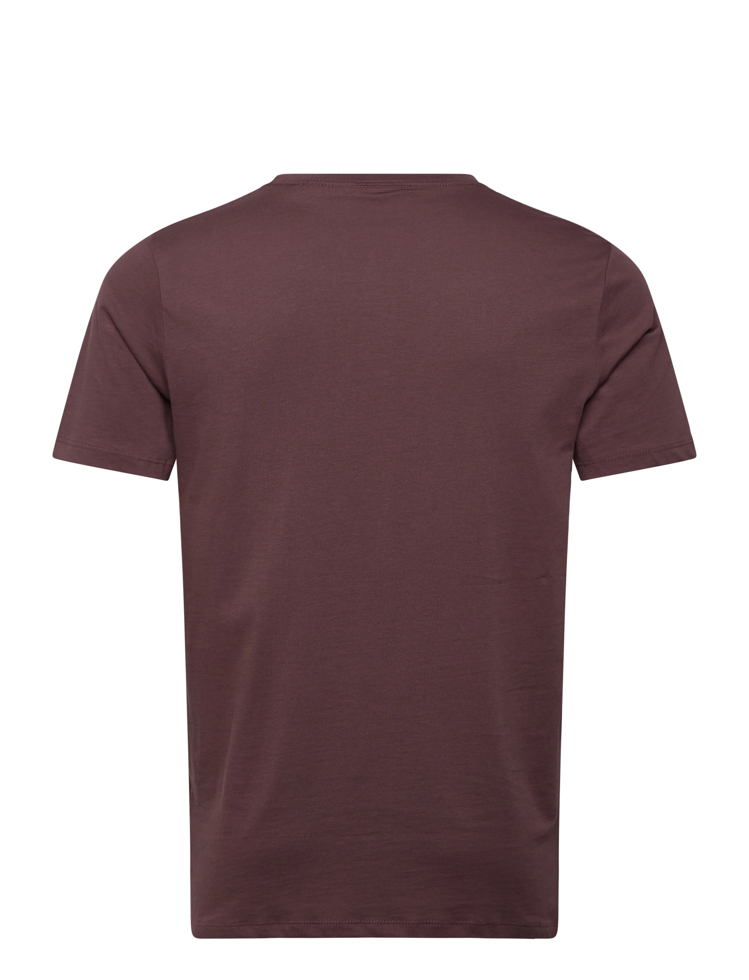 Enkel Studio - Basic o-neck tee S/S - short-sleeved t-shirts - berry red - 2