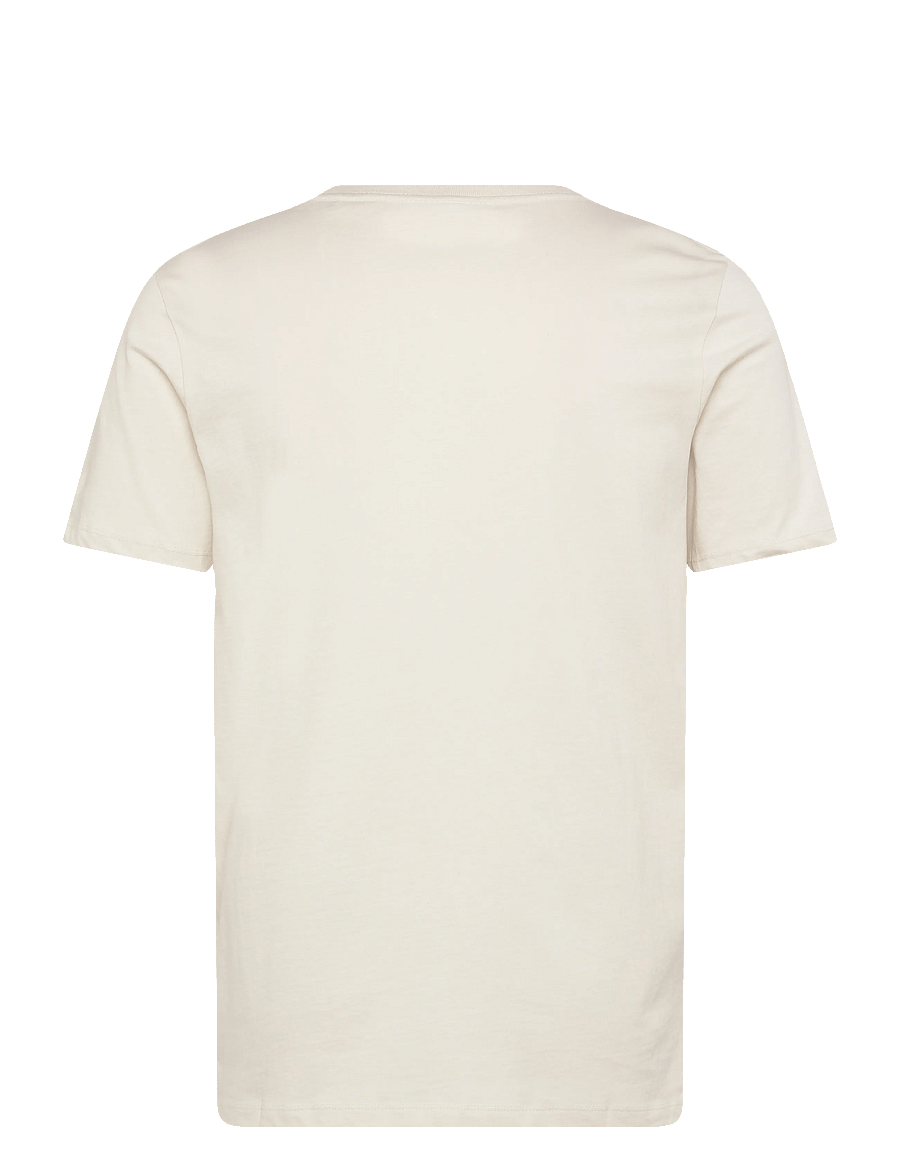 Enkel Studio - Basic o-neck tee S/S - short-sleeved t-shirts - bone white - 2