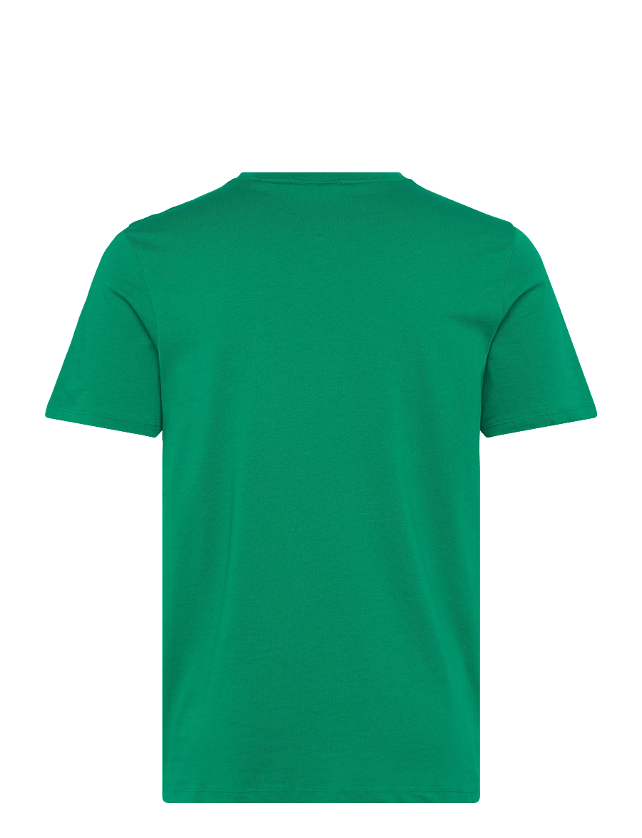 Enkel Studio - Basic o-neck tee S/S - short-sleeved t-shirts - bright green - 2