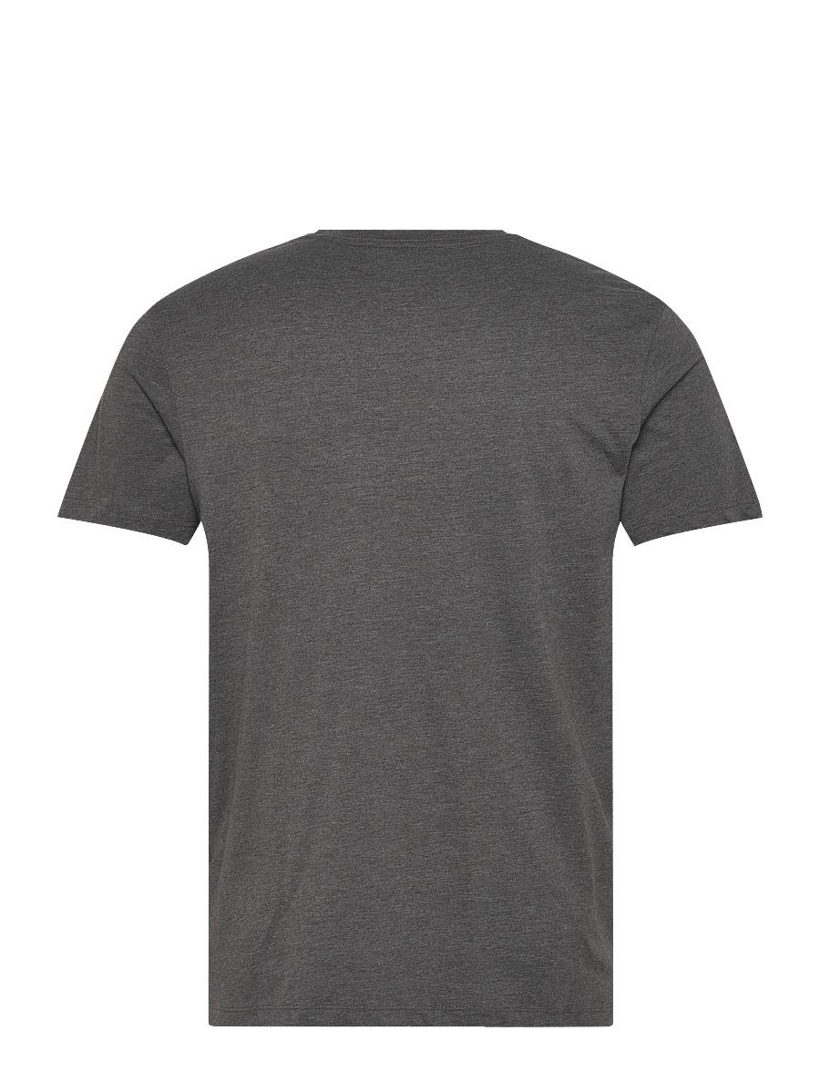 Enkel Studio - Basic o-neck tee S/S - short-sleeved t-shirts - dk grey - 2