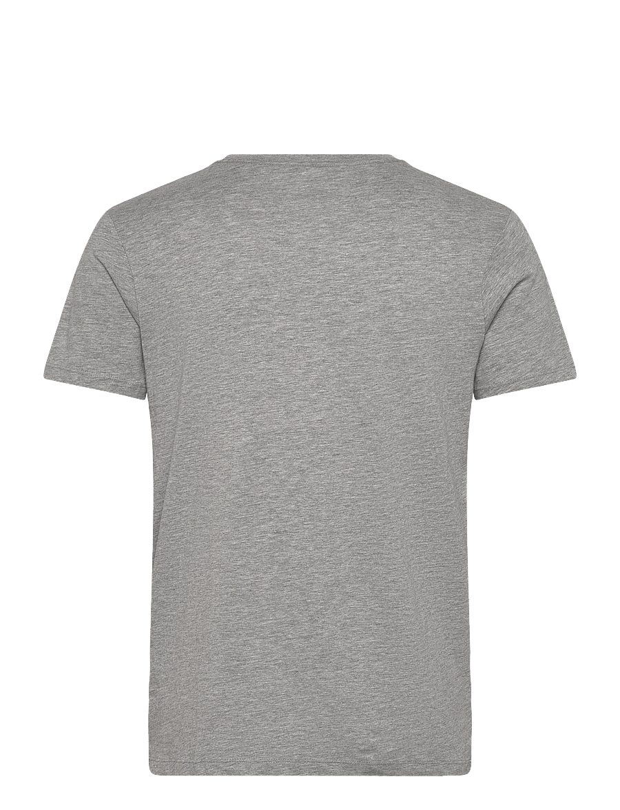 Enkel Studio - Basic o-neck tee S/S - kurzärmelige t-shirts - grey mel - 2