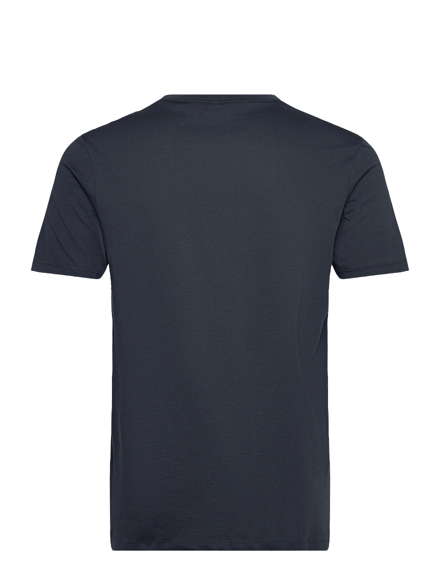 Enkel Studio - Basic o-neck tee S/S - short-sleeved t-shirts - navy - 2