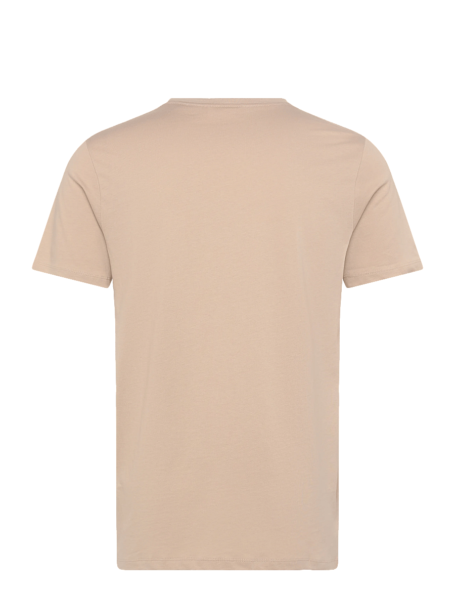 Enkel Studio - Basic o-neck tee S/S - kurzärmelige t-shirts - stone - 2