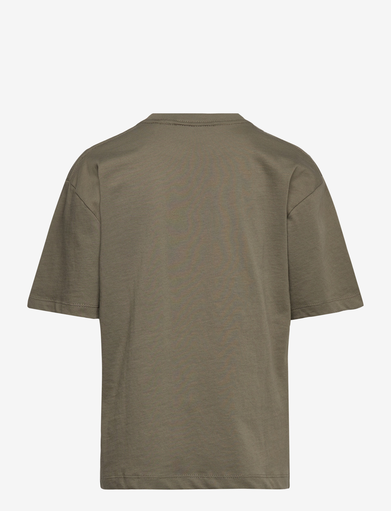 Enkel Studio - Basic o-neck tee S/S - kortærmede t-shirts - army - 2