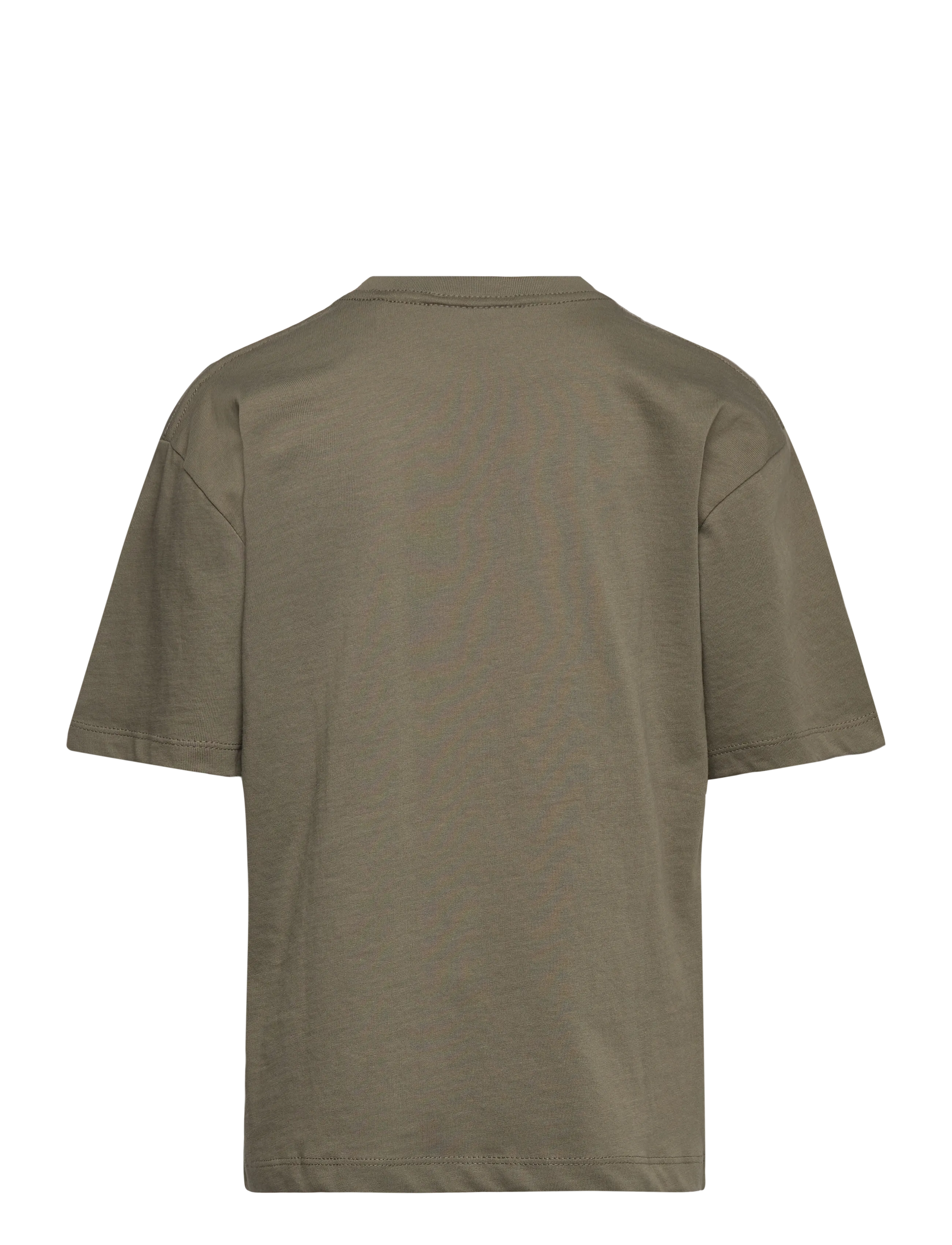 Enkel Studio - Basic o-neck tee S/S - t-krekli ar īsām piedurknēm - army - 2