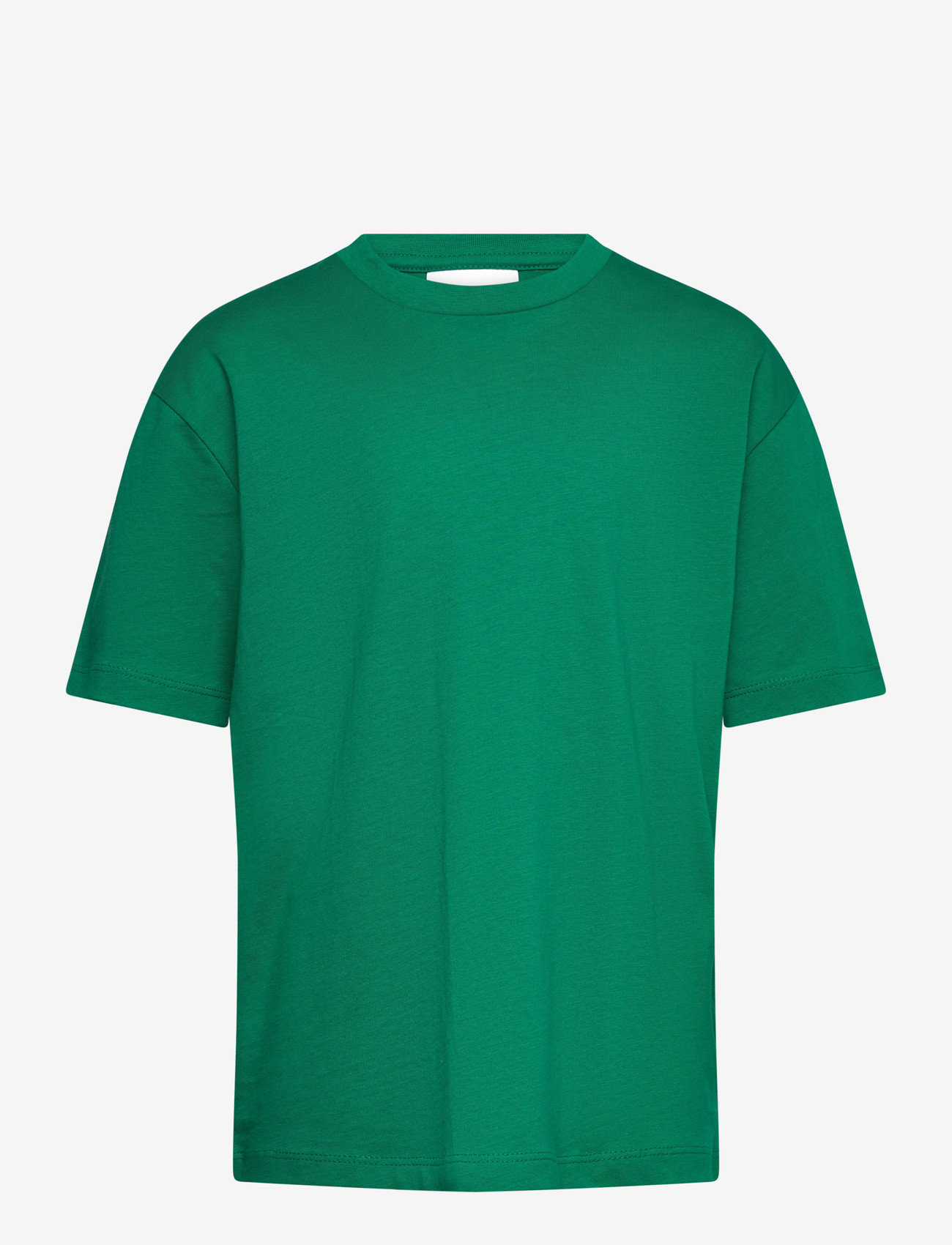 Enkel Studio Basic O-neck Tee S/s (Bright Green/Vihreä) - 9 € | Boozt.com