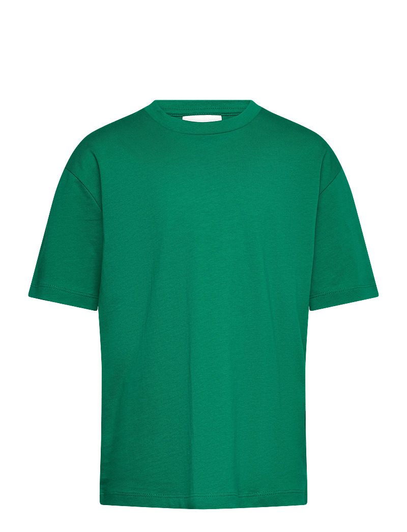 Enkel Studio Basic O-neck Tee S/s (Bright Green/Vihreä) - 9 € | Boozt.com