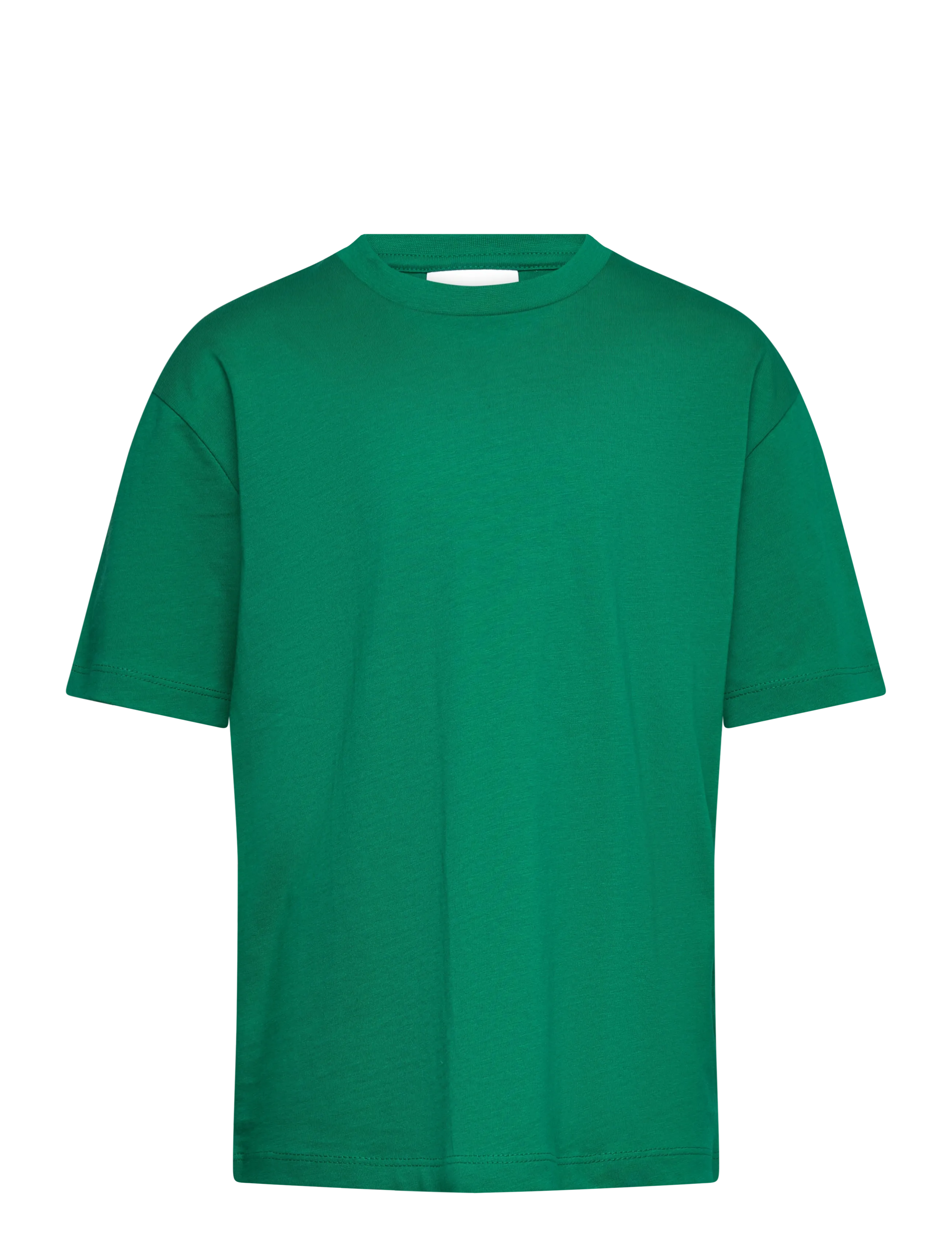 Enkel Studio Basic o-neck tee S/S - Kortærmede T-shirts - BRIGHT GREEN / green