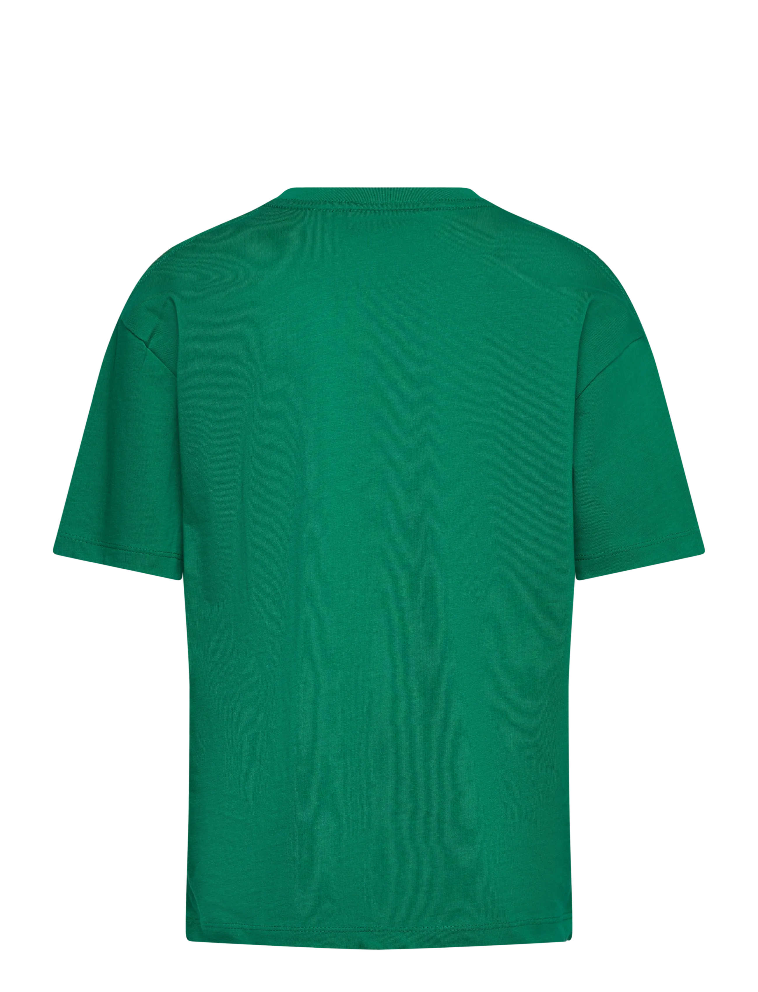 Enkel Studio - Basic o-neck tee S/S - short-sleeved t-shirts - bright green - 1