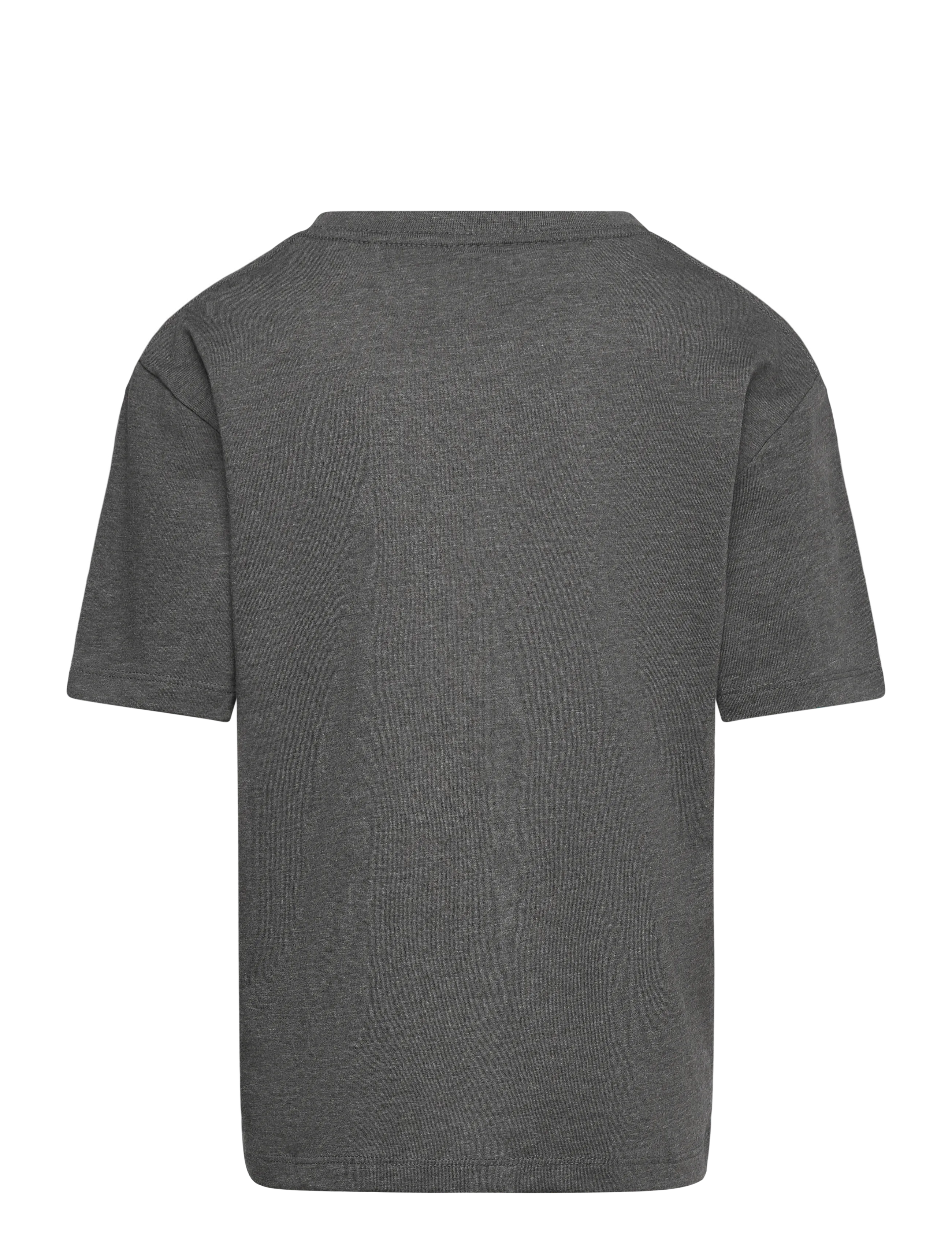 Enkel Studio - Basic o-neck tee S/S - short-sleeved t-shirts - dk grey - 1