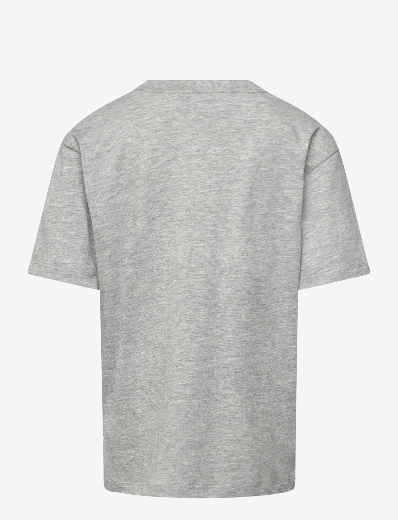 Enkel Studio - Basic o-neck tee S/S - short-sleeved t-shirts - grey mel - 1