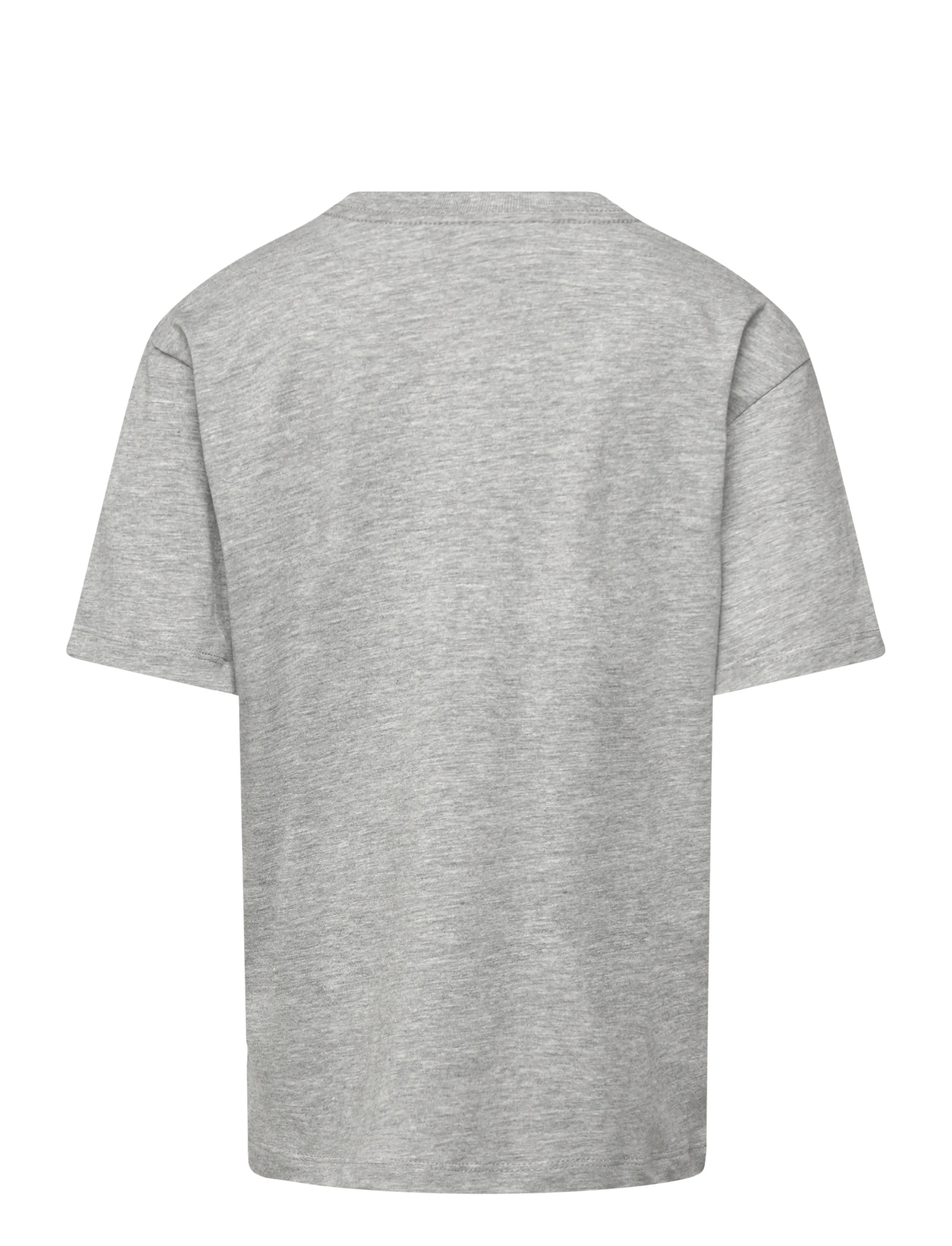 Enkel Studio - Basic o-neck tee S/S - lühikeste varrukatega t-särgid - grey mel - 1