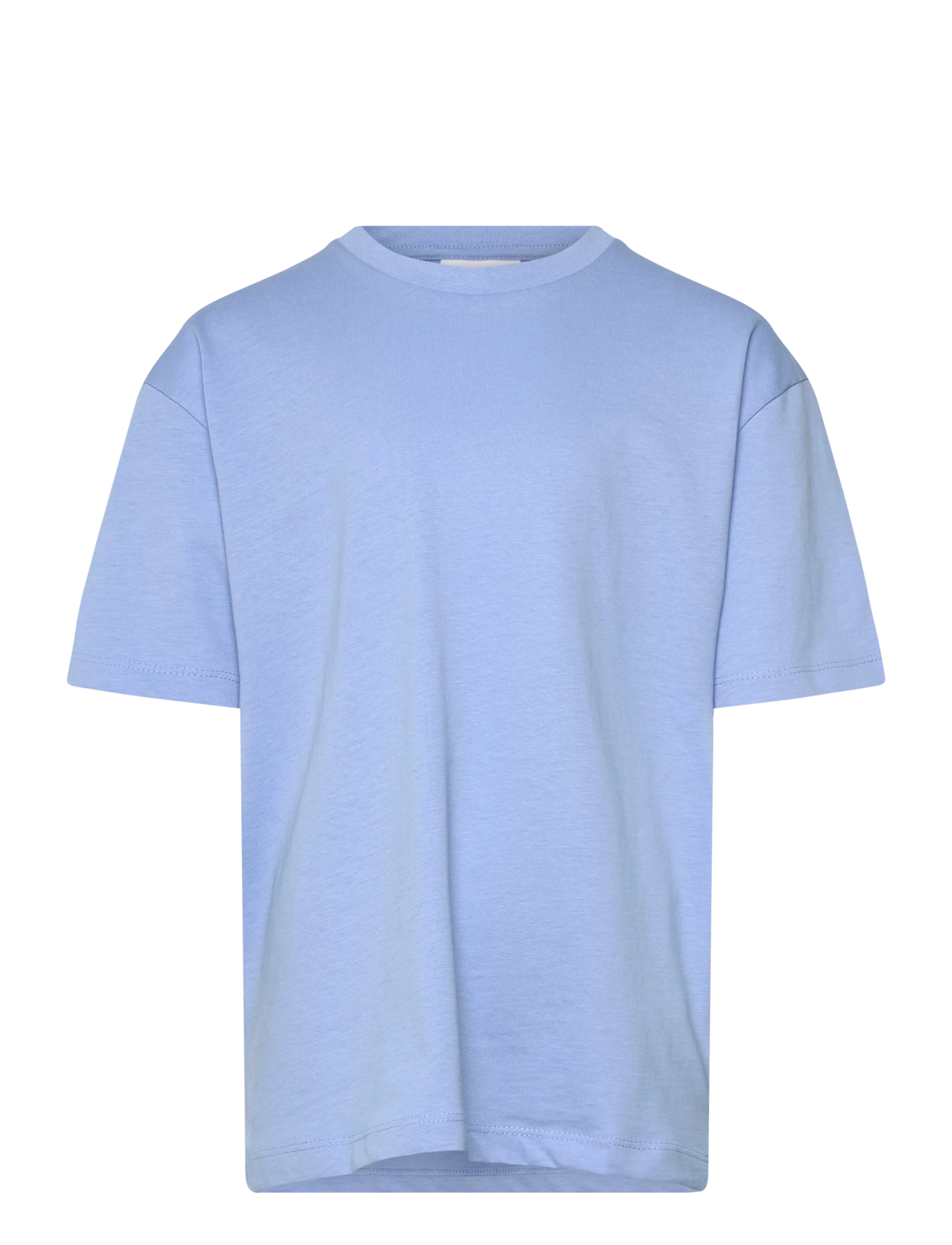 Enkel Studio Basic o-neck tee S/S - Tonåringar 140-182 - LT BLUE / blue