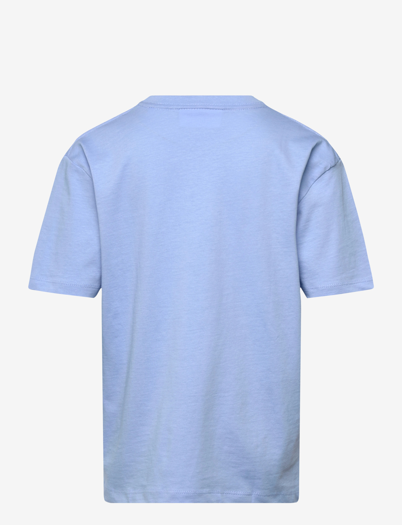 Enkel Studio - Basic o-neck tee S/S - kortærmede t-shirts - lt blue - 2