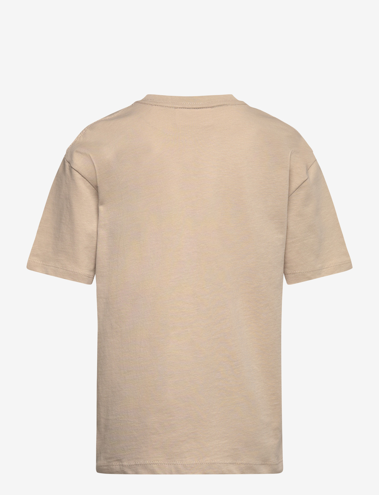 Enkel Studio - Basic o-neck tee S/S - kortærmede t-shirts - stone - 1