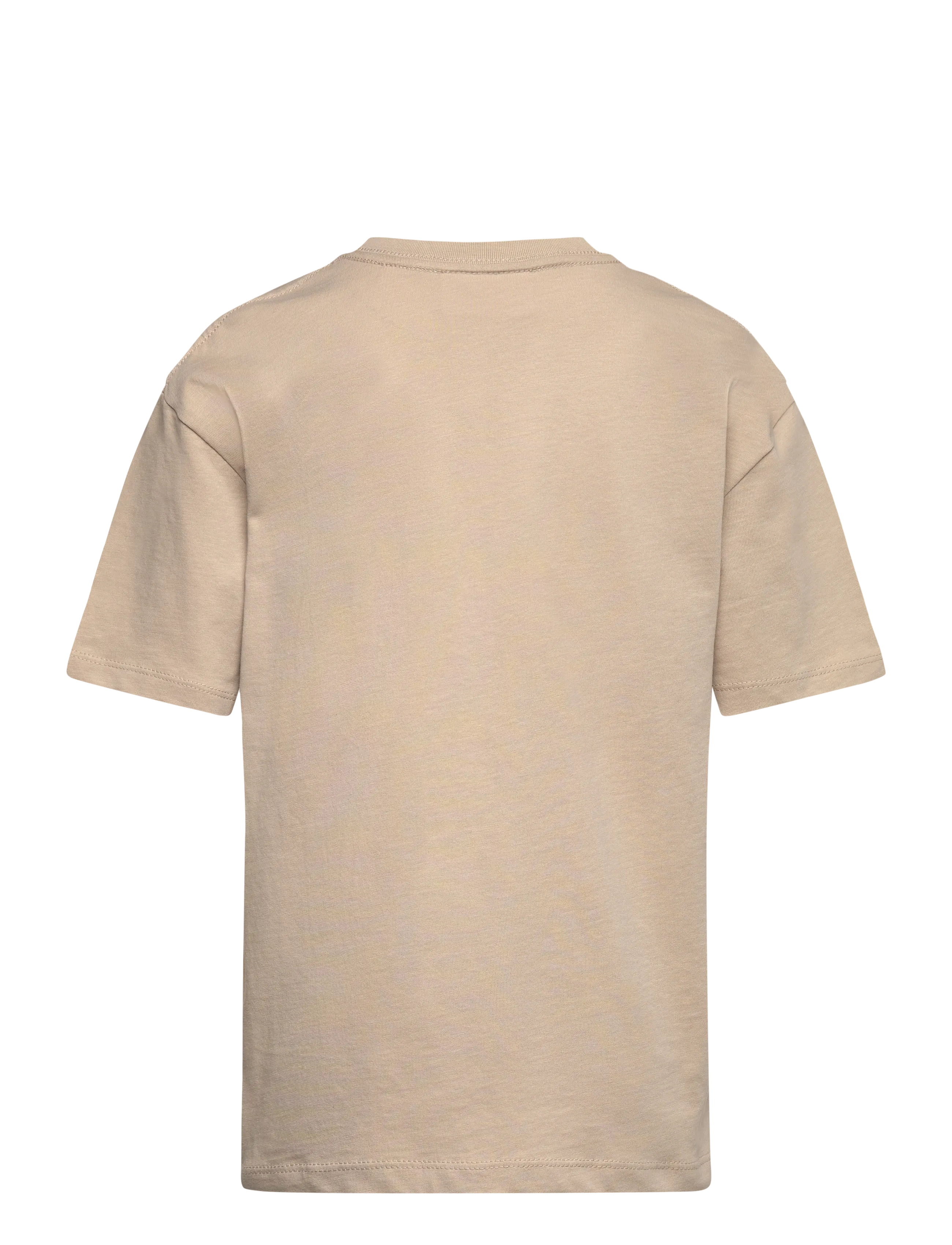 Enkel Studio - Basic o-neck tee S/S - kortærmede t-shirts - stone - 1