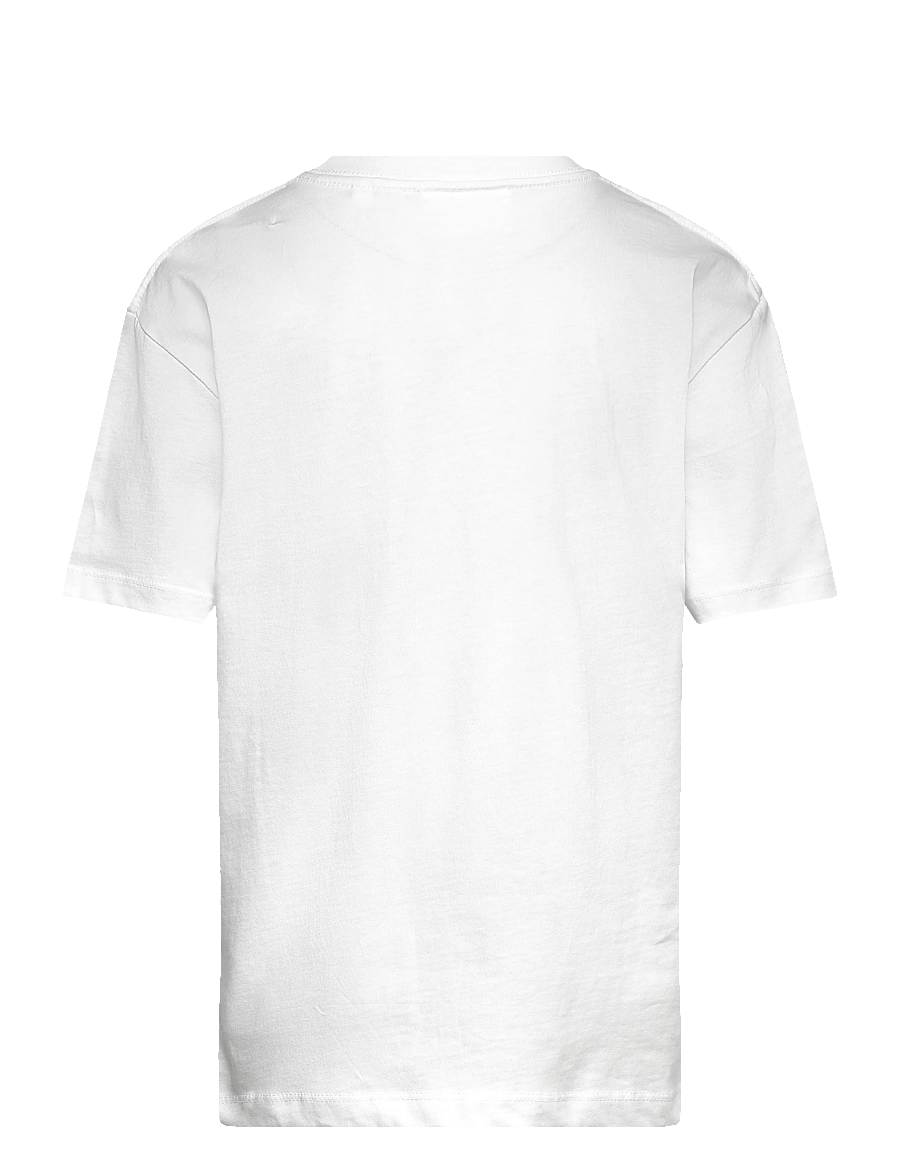 Enkel Studio - Basic o-neck tee S/S - short-sleeved t-shirts - white - 1