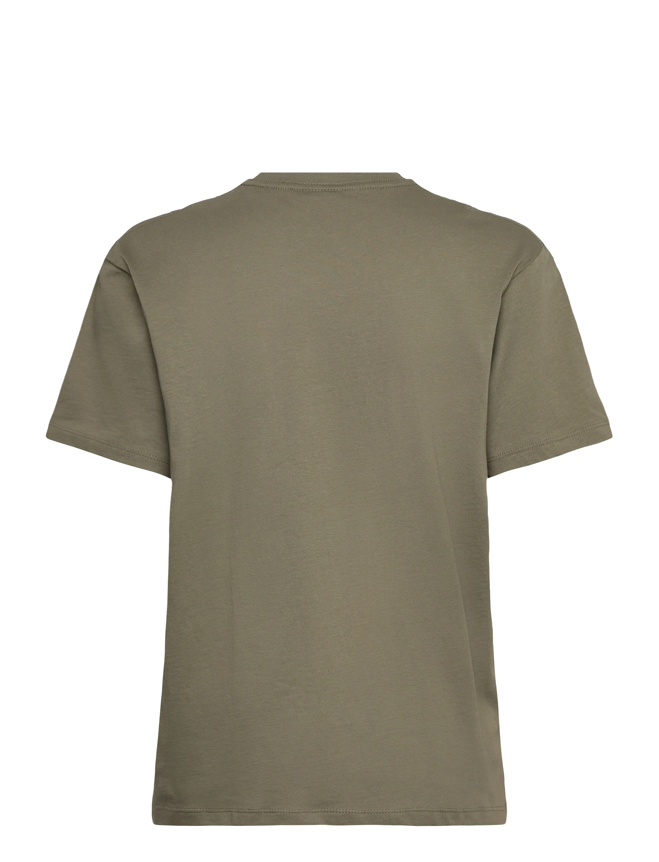 Enkel Studio - Basic o-neck tee S/S - madalaimad hinnad - army - 2