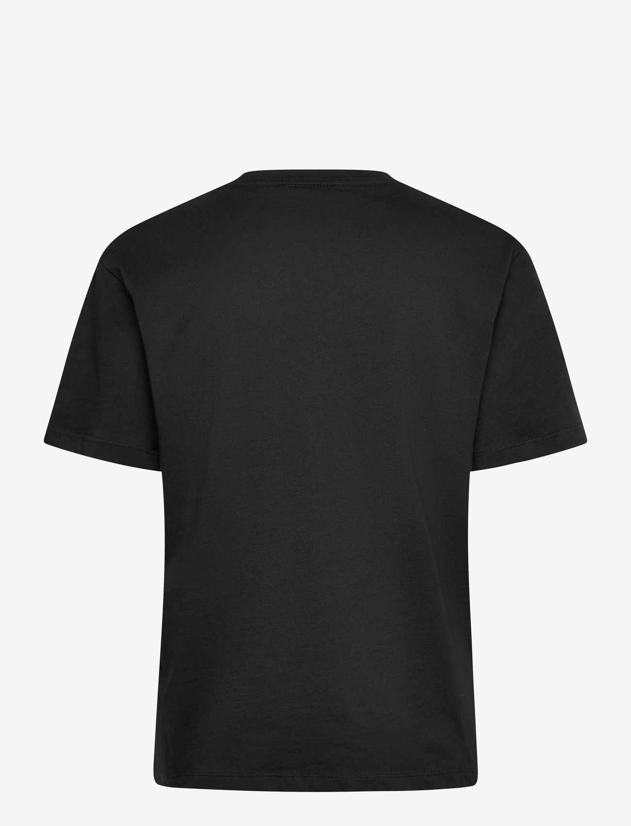 Enkel Studio - Basic o-neck tee S/S - laveste priser - black - 2