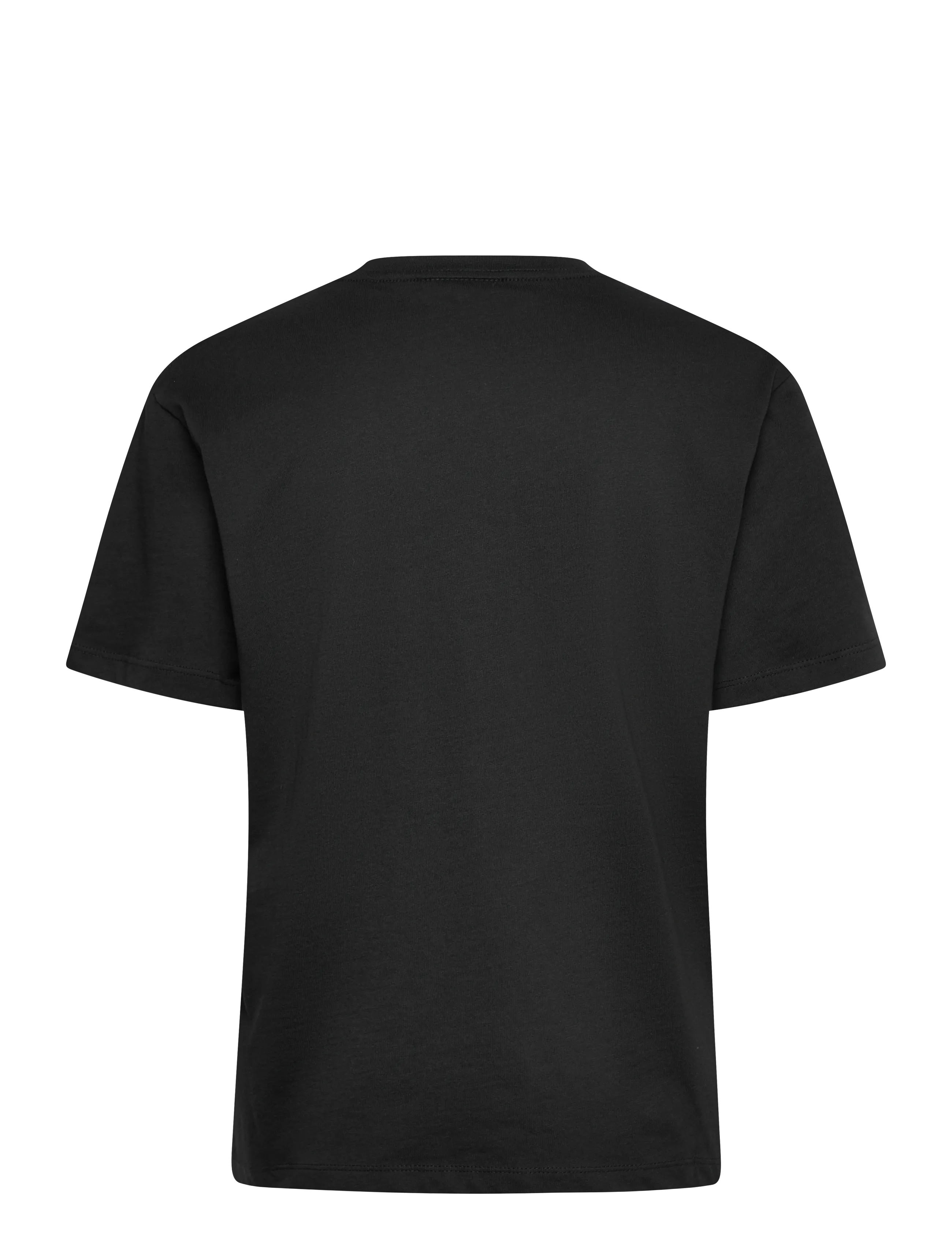 Enkel Studio - Basic o-neck tee S/S - laveste priser - black - 2