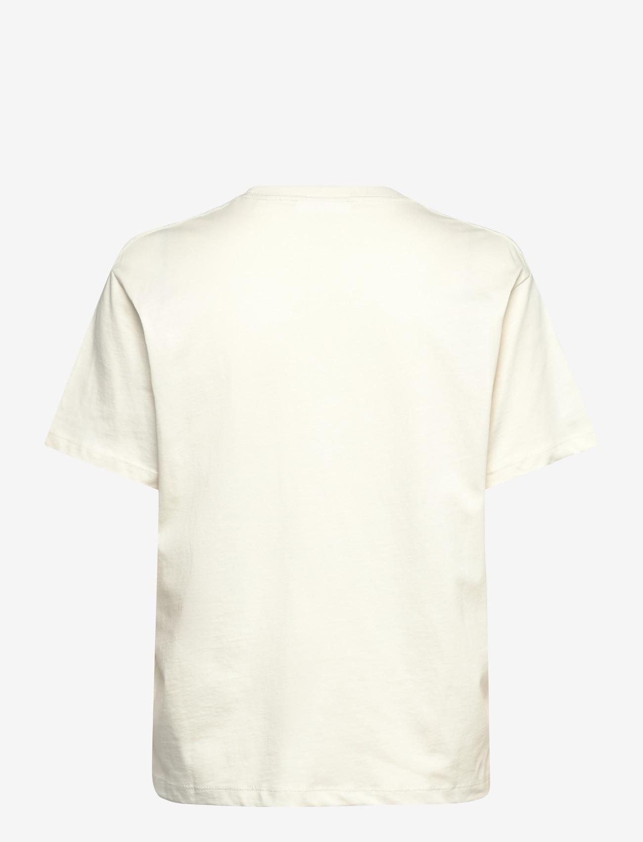 Enkel Studio - Basic o-neck tee S/S - t-shirts - bone white - 2