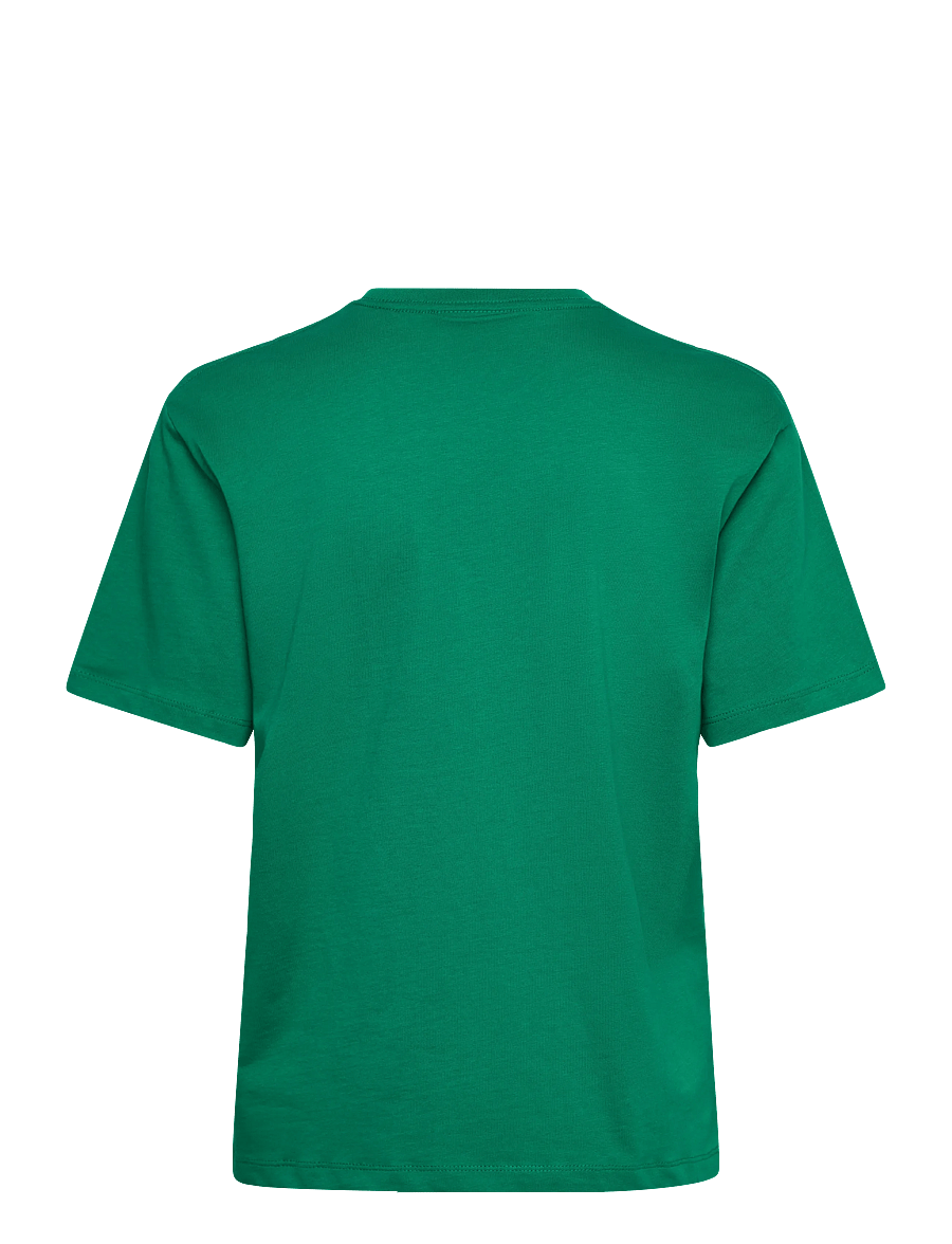 Enkel Studio - Basic o-neck tee S/S - t-shirts - bright green - 2