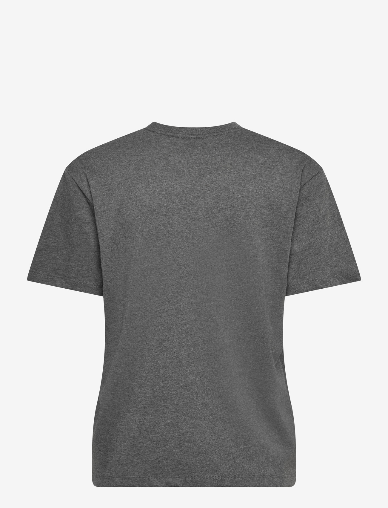 Enkel Studio - Basic o-neck tee S/S - laveste priser - dk grey - 1