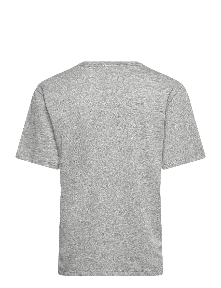 Enkel Studio - Basic o-neck tee S/S - t-särgid - grey mel - 2
