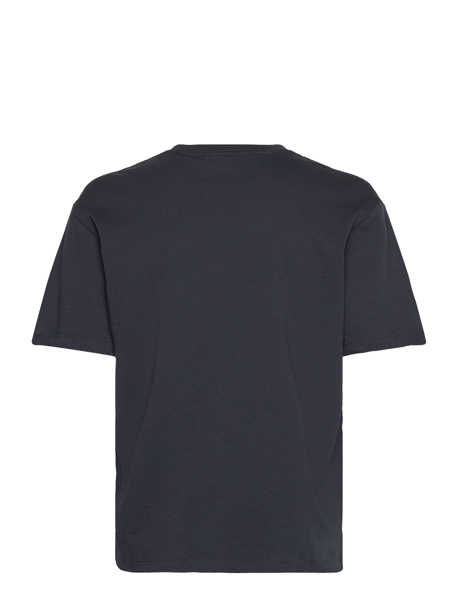 Enkel Studio - Basic o-neck tee S/S - t-shirts - navy - 1