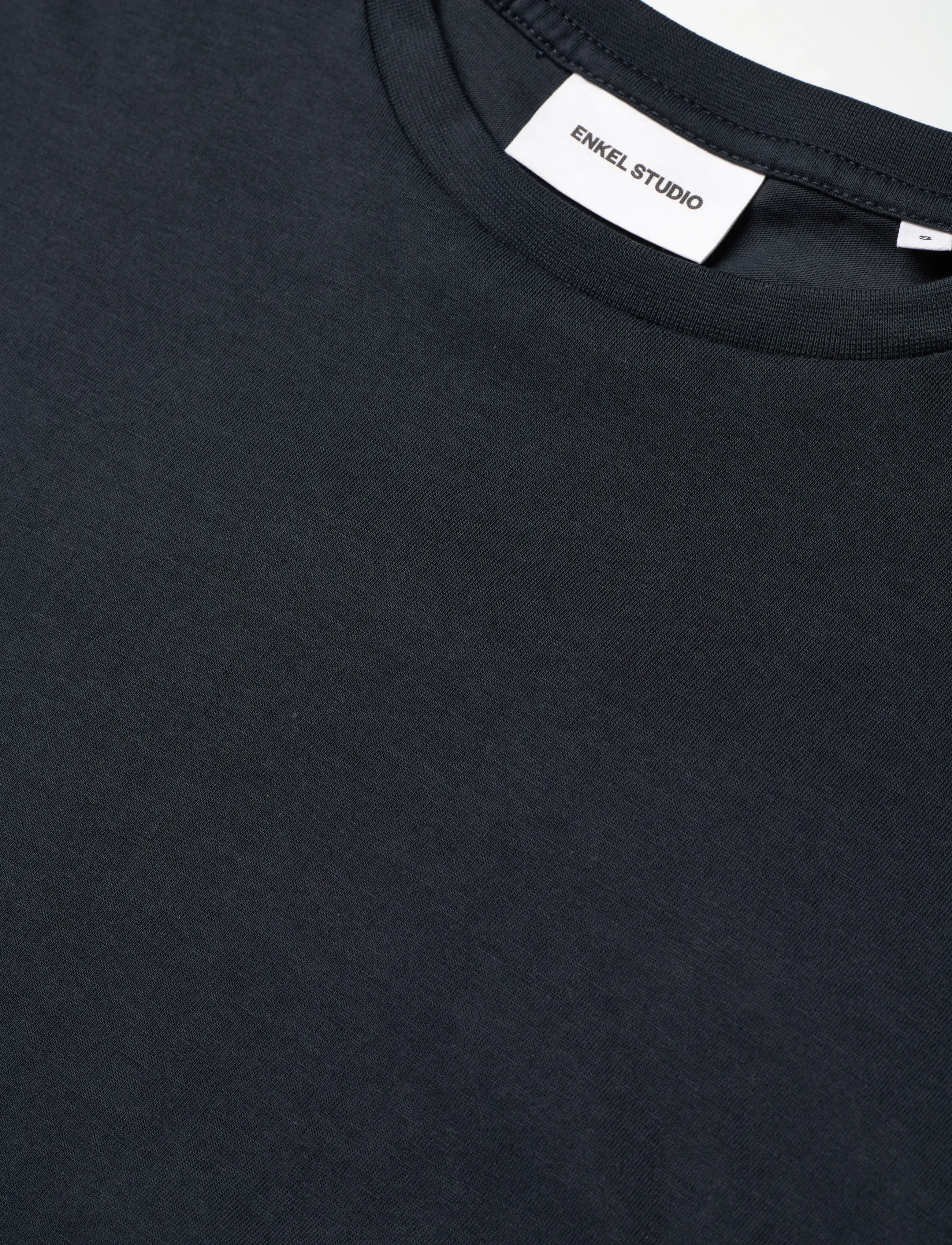 Enkel Studio - Basic o-neck tee S/S - die niedrigsten preise - navy - 2