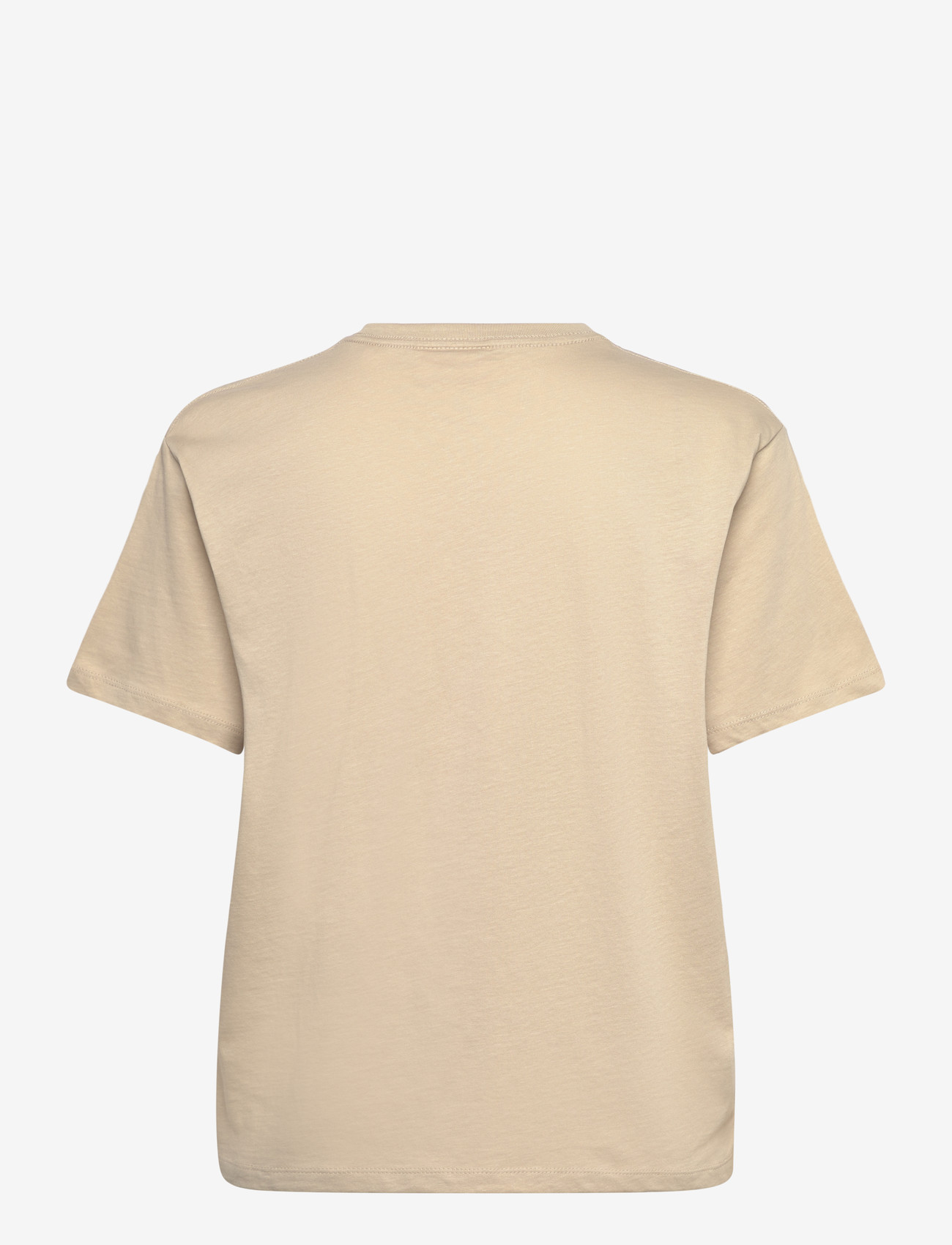 Enkel Studio - Basic o-neck tee S/S - t-shirts - stone - 2