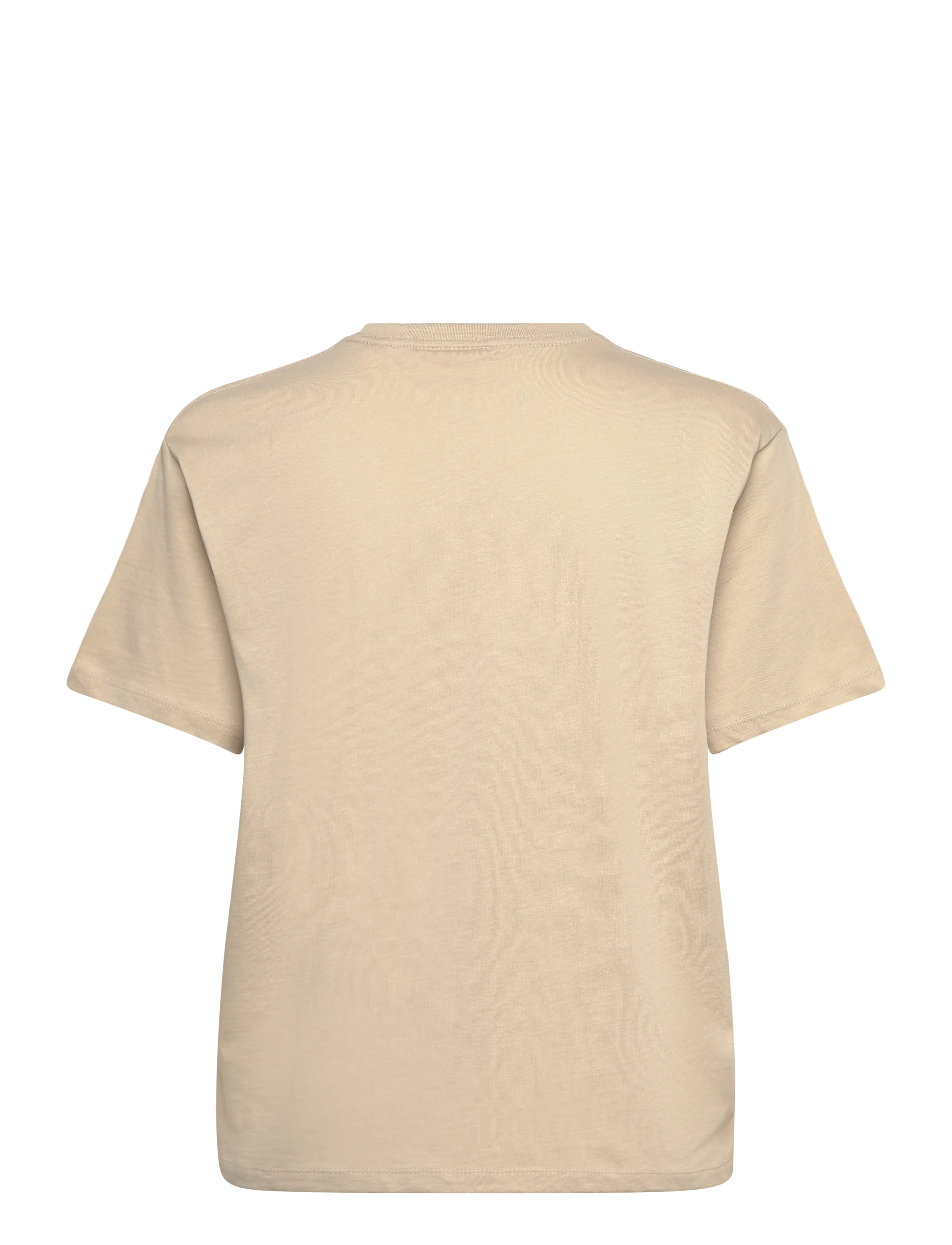 Enkel Studio - Basic o-neck tee S/S - t-shirts - stone - 2