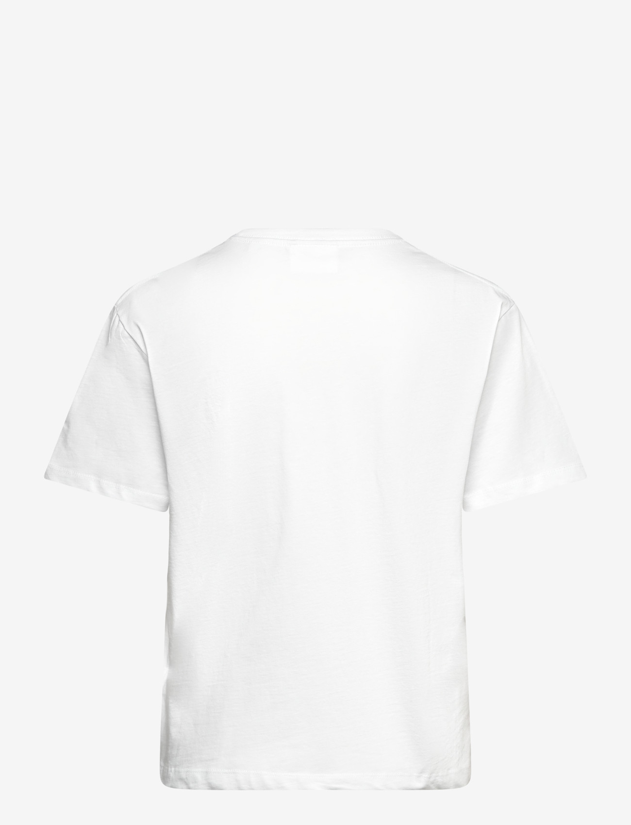 Enkel Studio - Basic o-neck tee S/S - laveste priser - white - 1