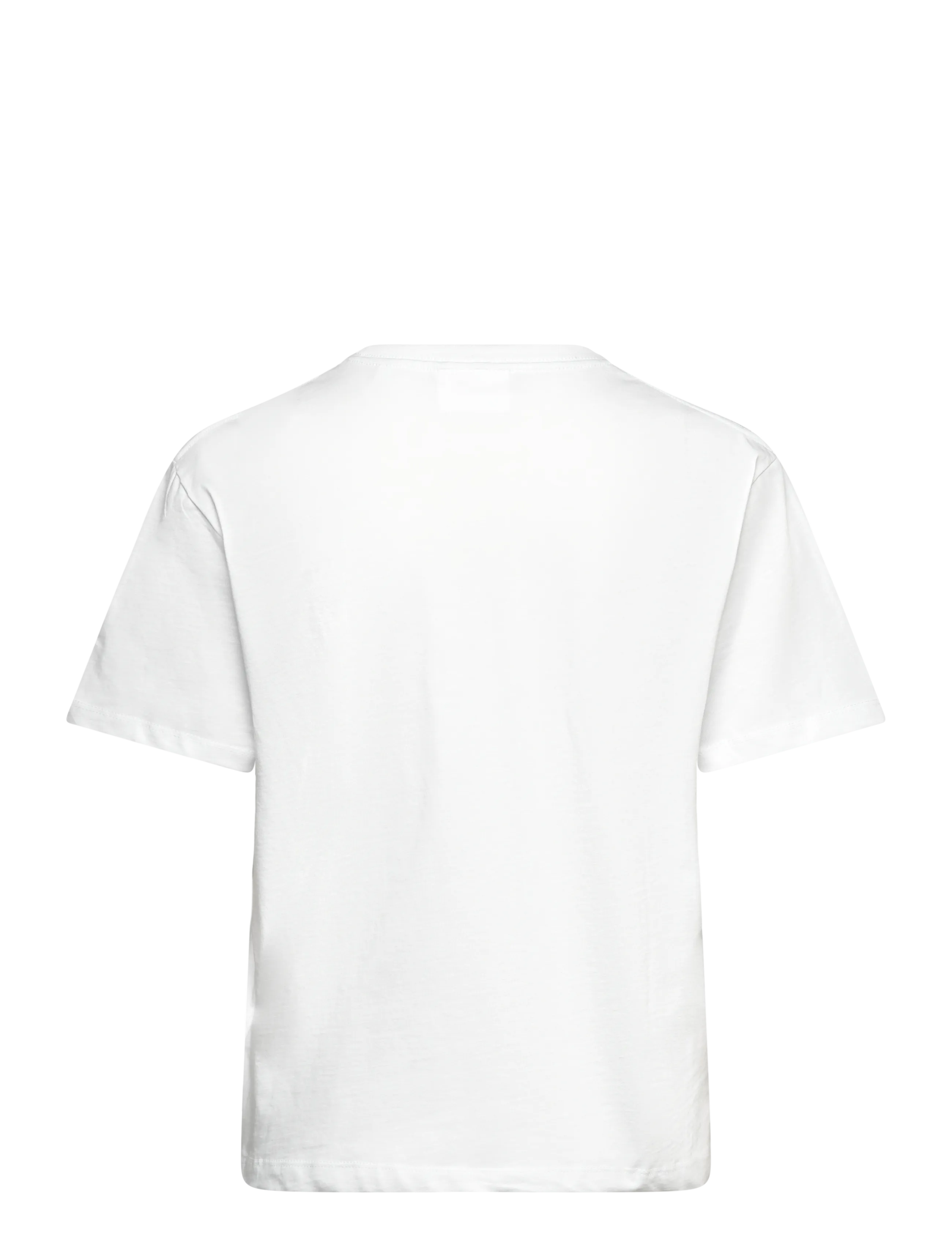 Enkel Studio - Basic o-neck tee S/S - laveste priser - white - 1