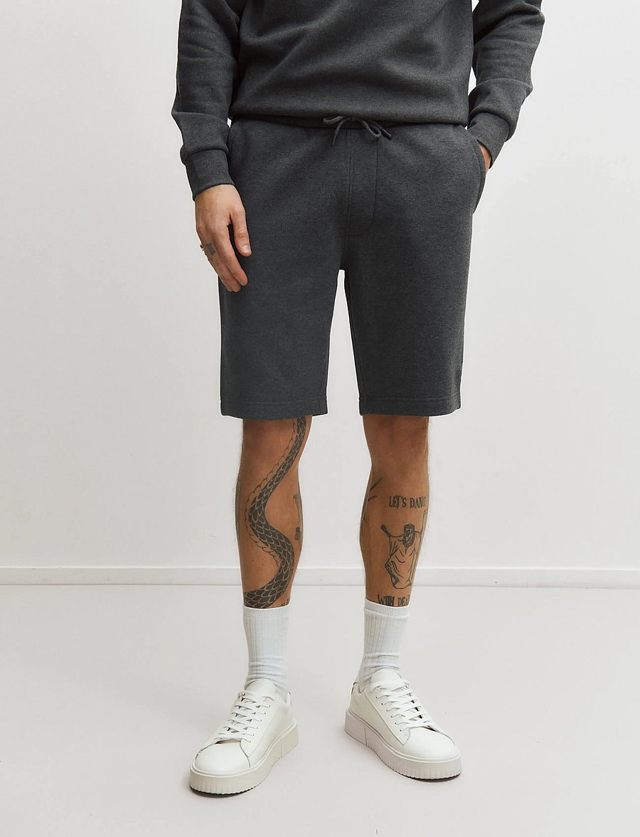 Enkel Studio - Sweat shorts - sweat shorts - dk grey - 0