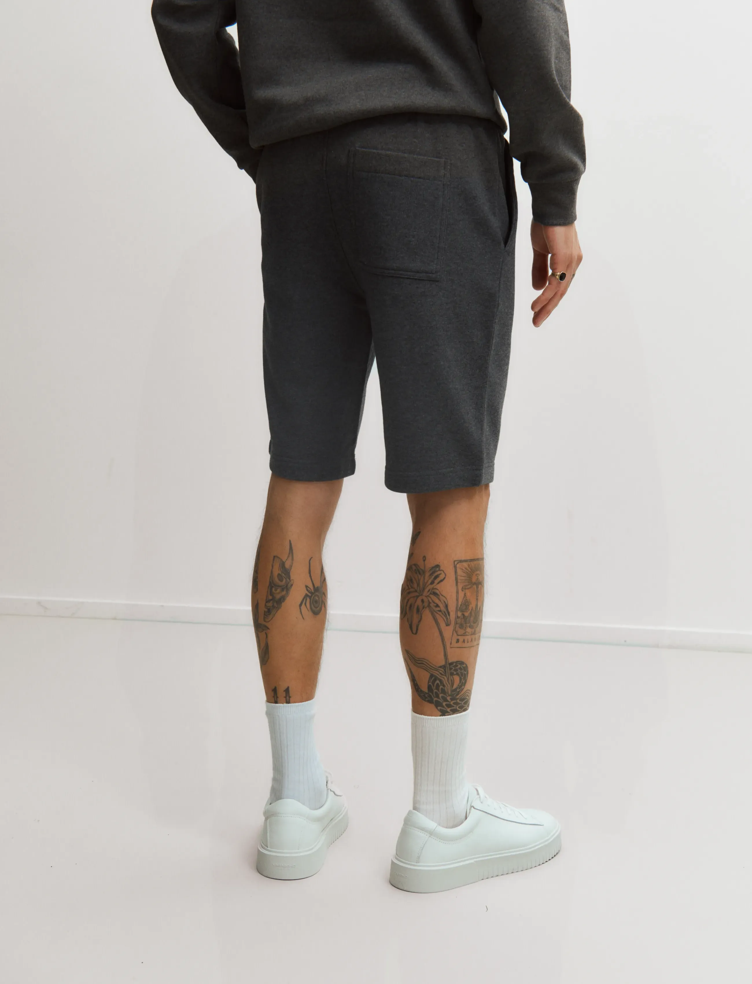 Enkel Studio - Sweat shorts - sweat shorts - dk grey - 3