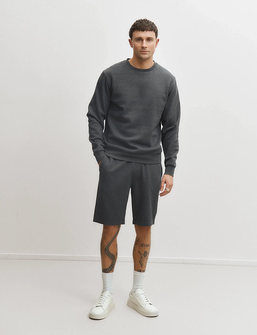 Enkel Studio - Sweat shorts - sweat shorts - dk grey - 4
