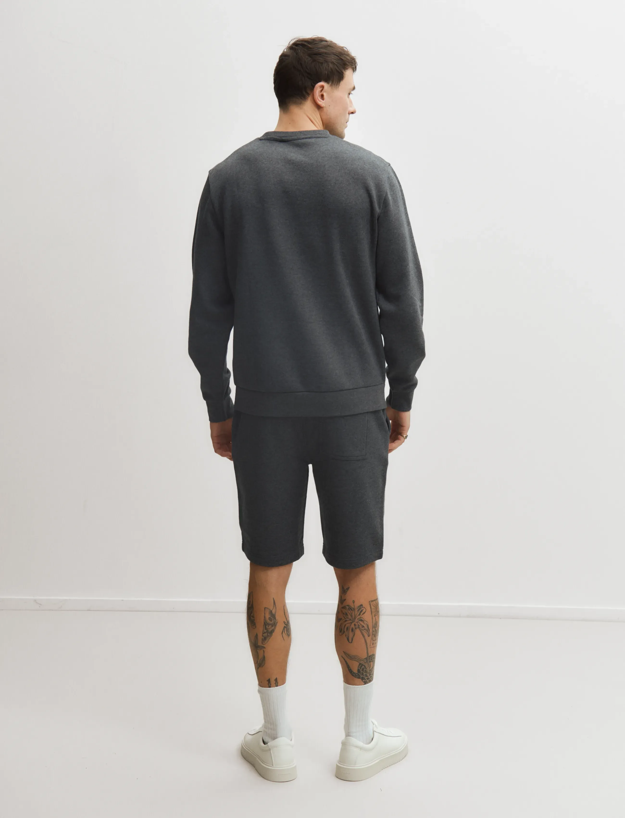 Enkel Studio - Sweat shorts - sweat shorts - dk grey - 5