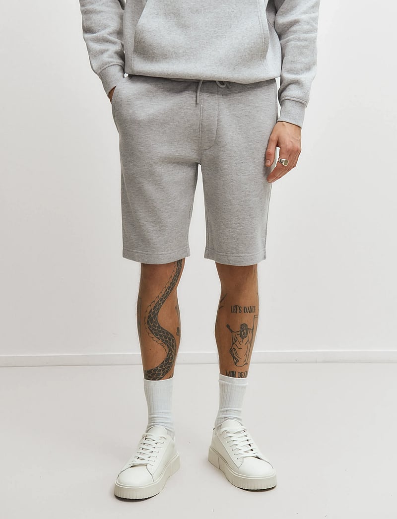 Enkel Studio - Sweat shorts - sweatshorts - grey mel - 0