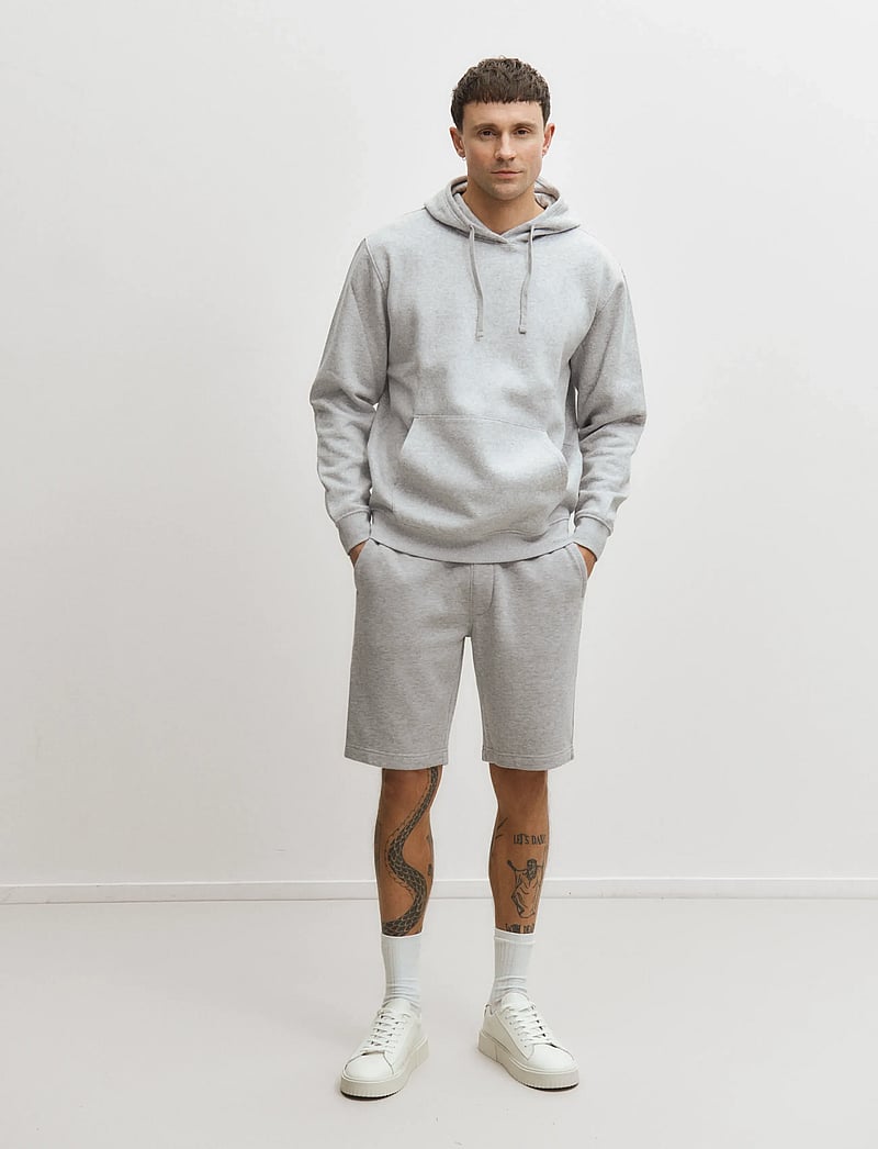 Enkel Studio - Sweat shorts - sweatshorts - grey mel - 5