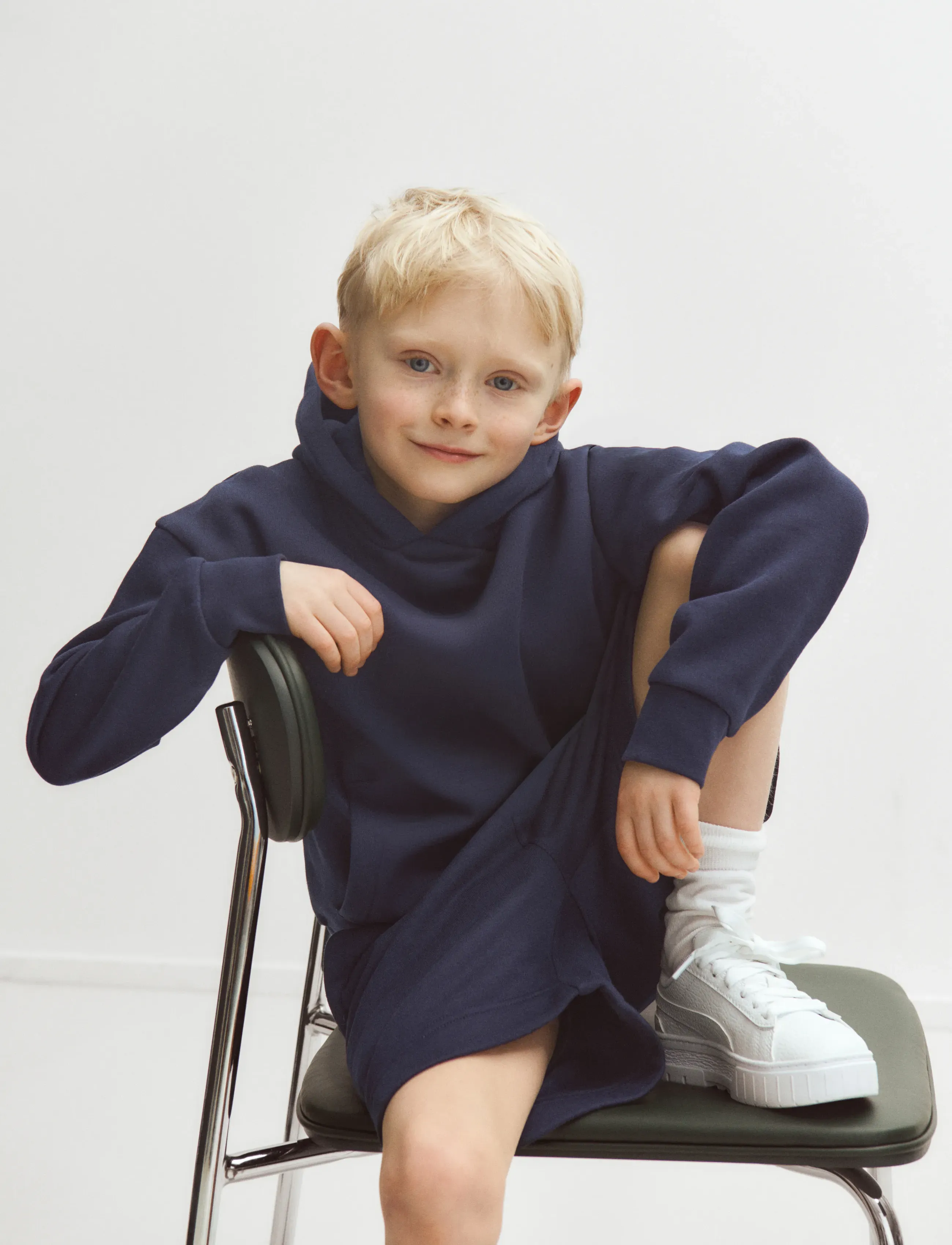 Enkel Studio - Sweat shorts - sweatshorts - navy - 3