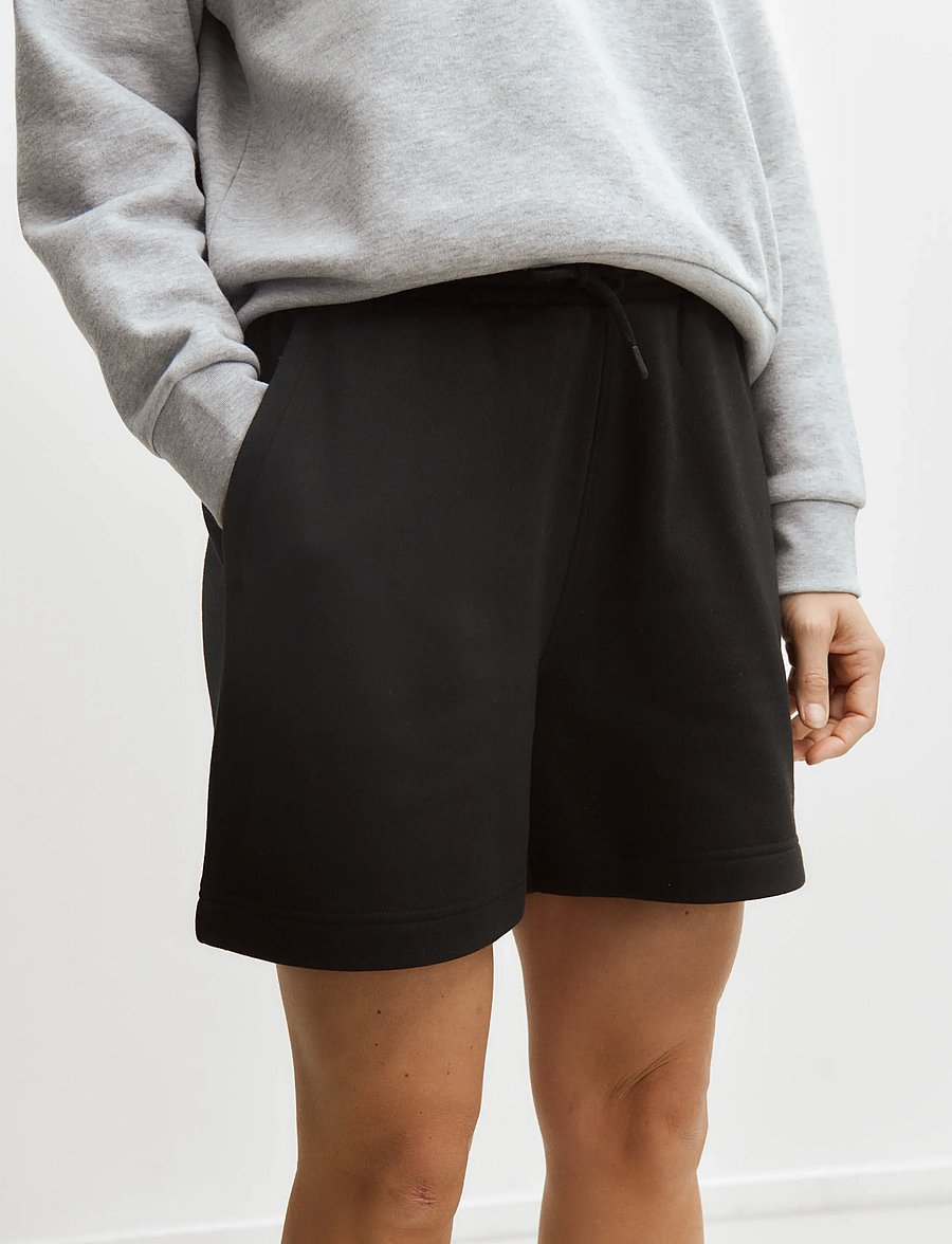Enkel Studio - Sweat shorts - lühikesed dressipüksid - black - 4